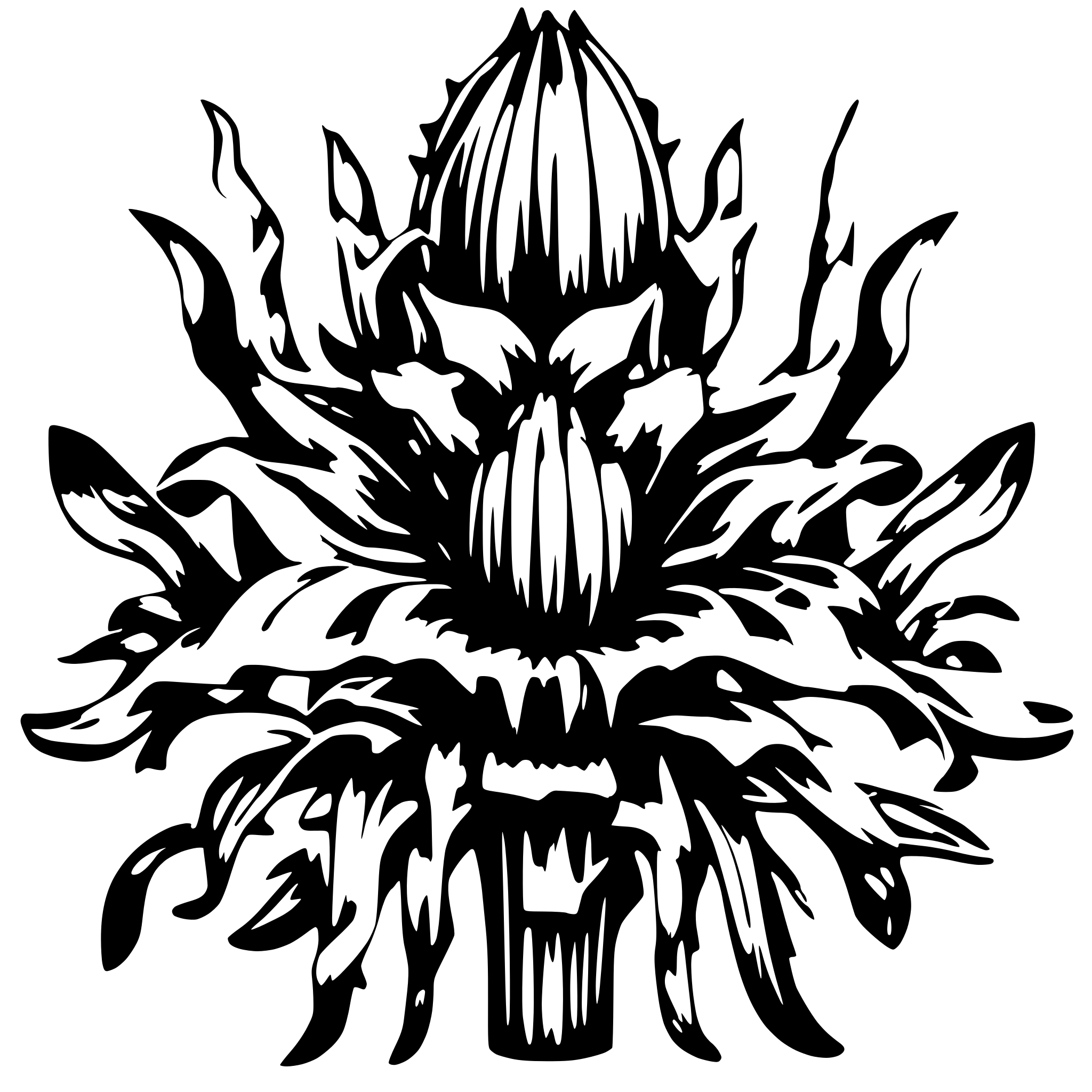 AI-generated SVG of 'Crown Imperial'