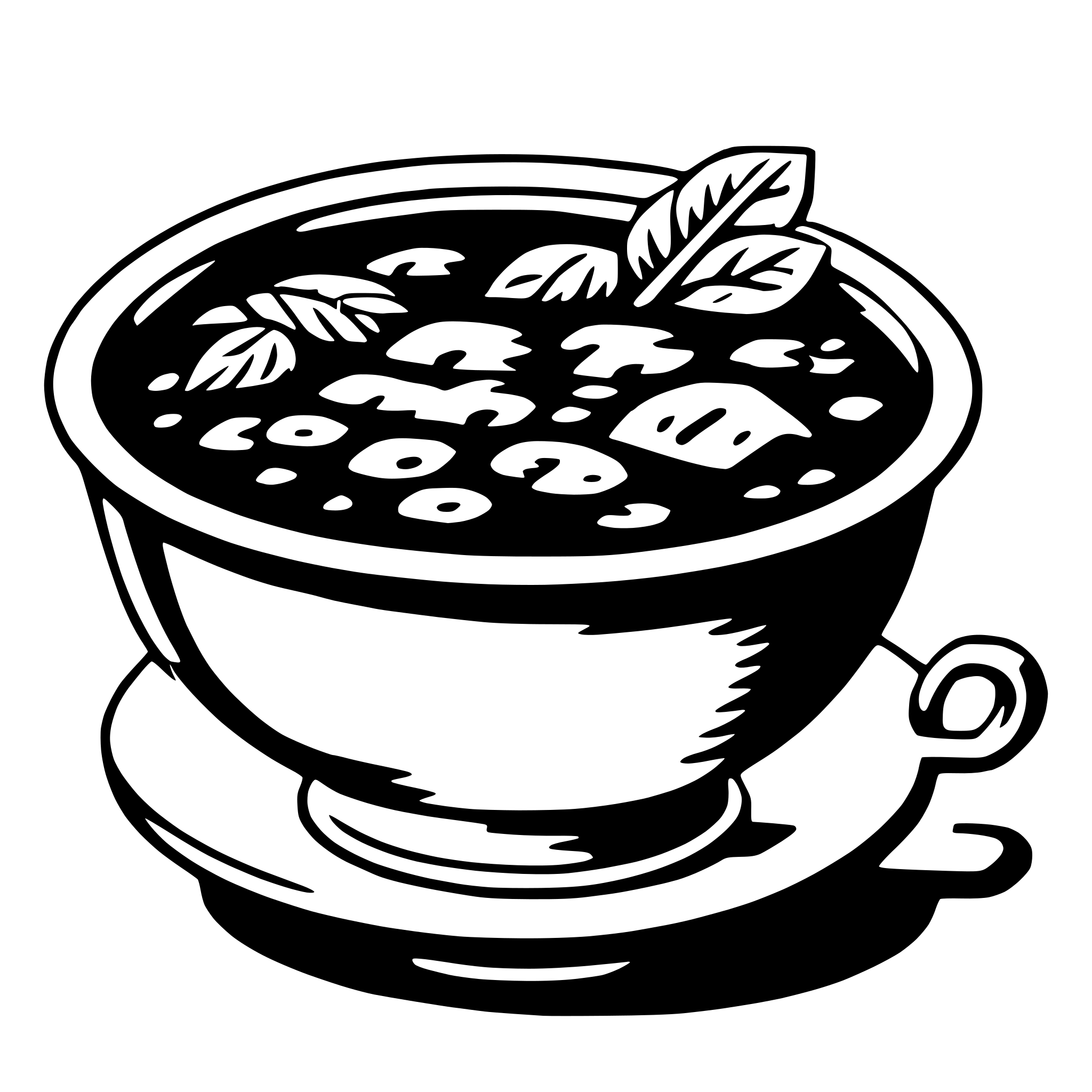 AI-generated SVG of a borscht