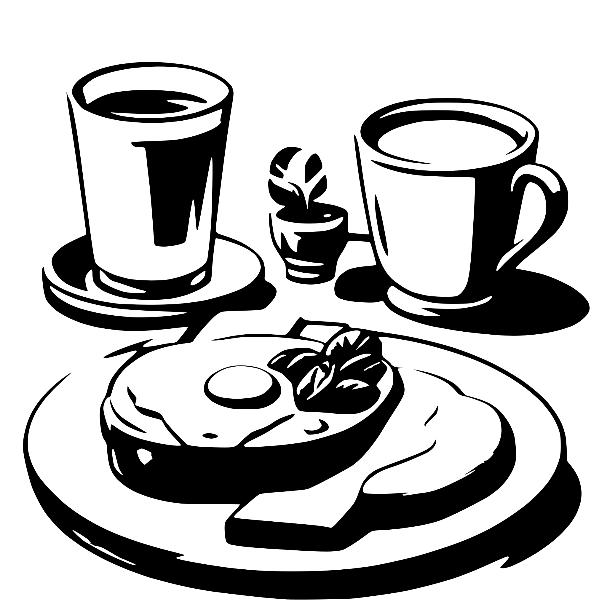 AI-generated SVG of 'breakfast'