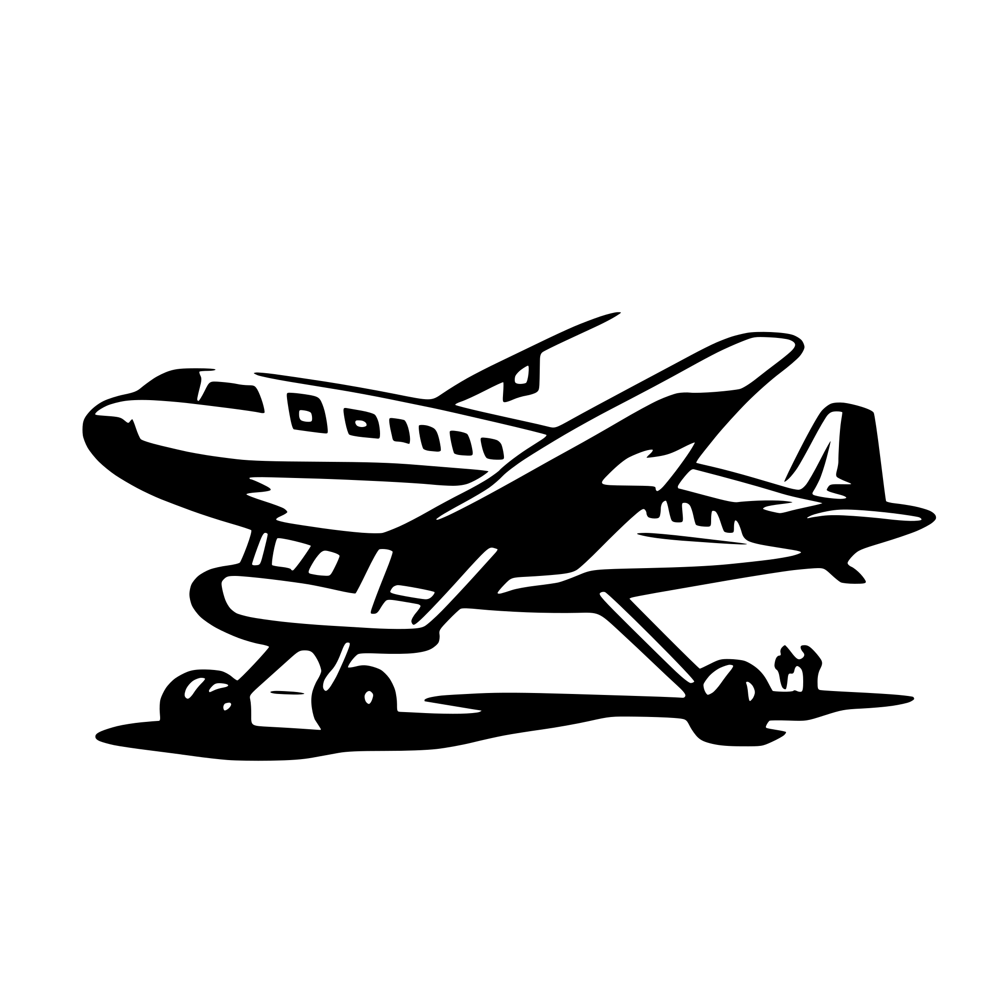 AI-generated SVG of 'Plane'
