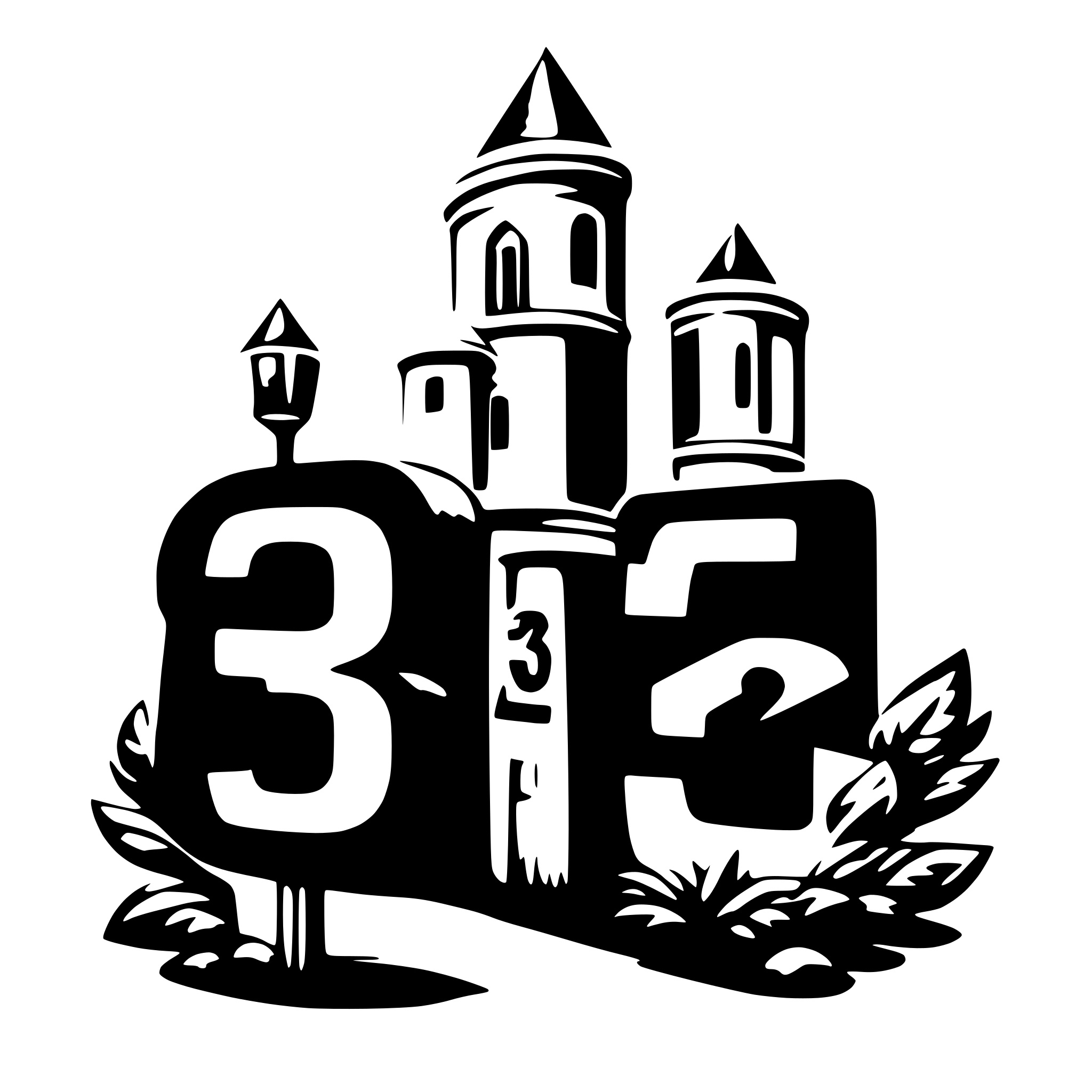 AI-generated SVG of a 33 year aniversary
