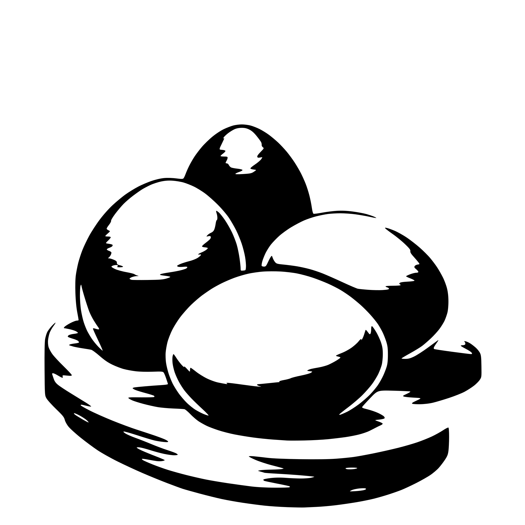 AI-generated SVG of a 3 oeufs