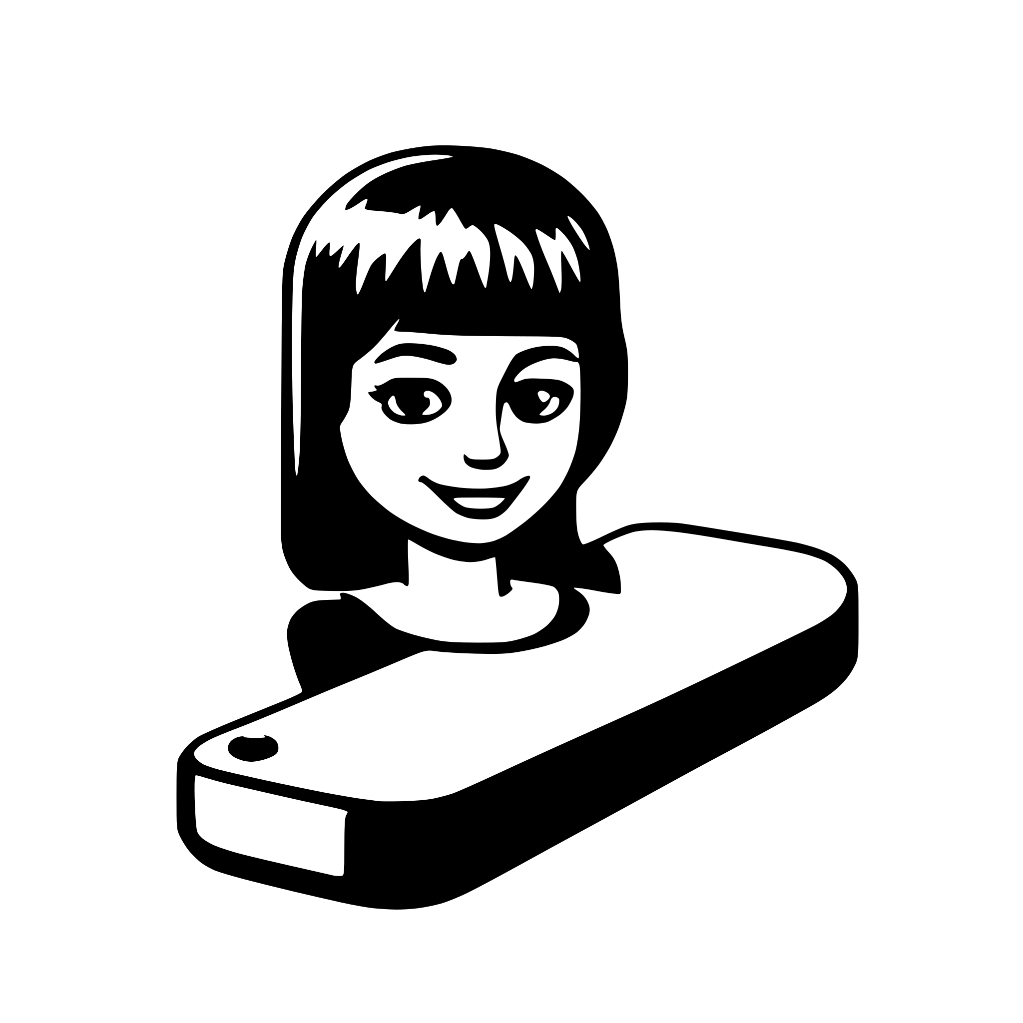 AI-generated SVG of a Chat App