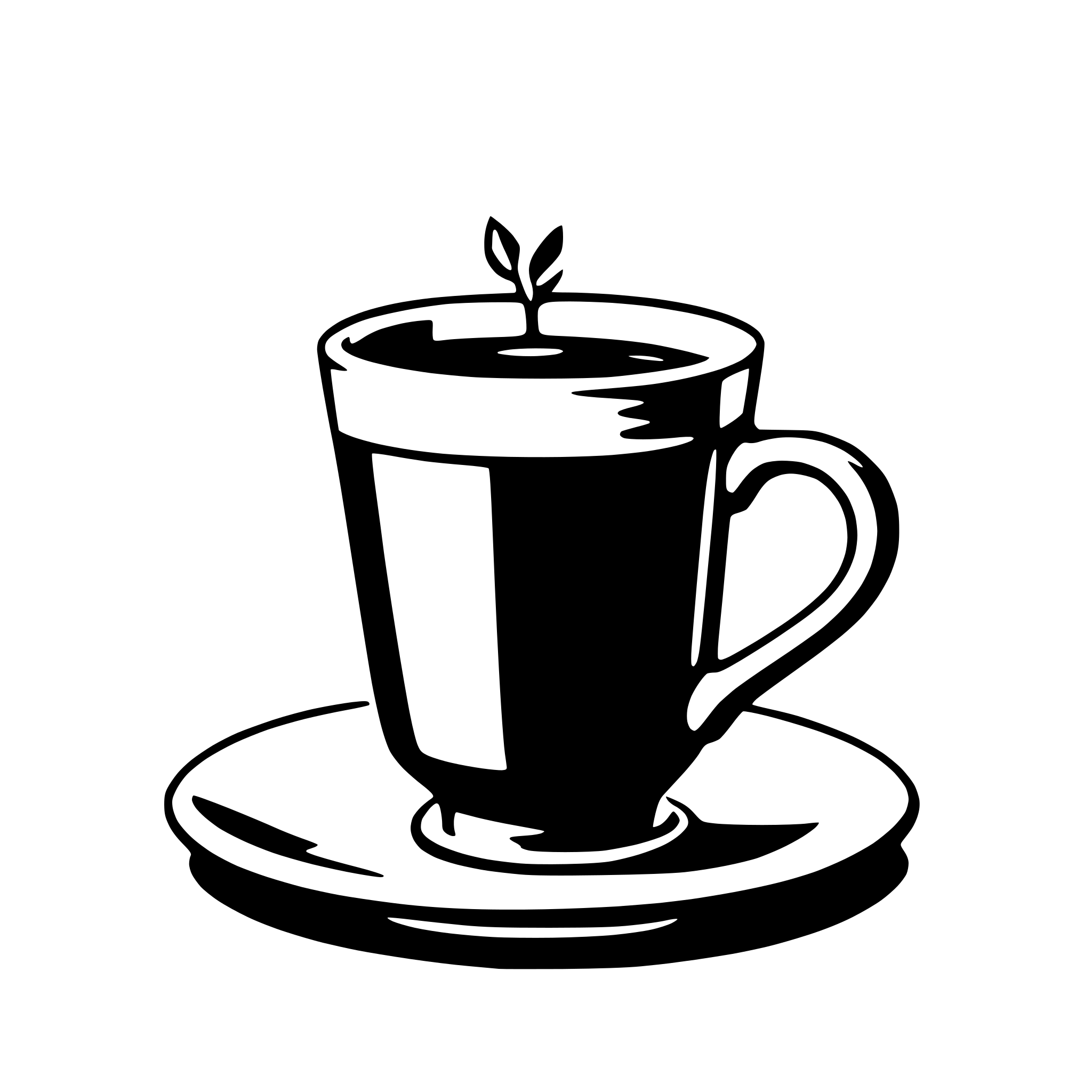 AI-generated SVG of a cup