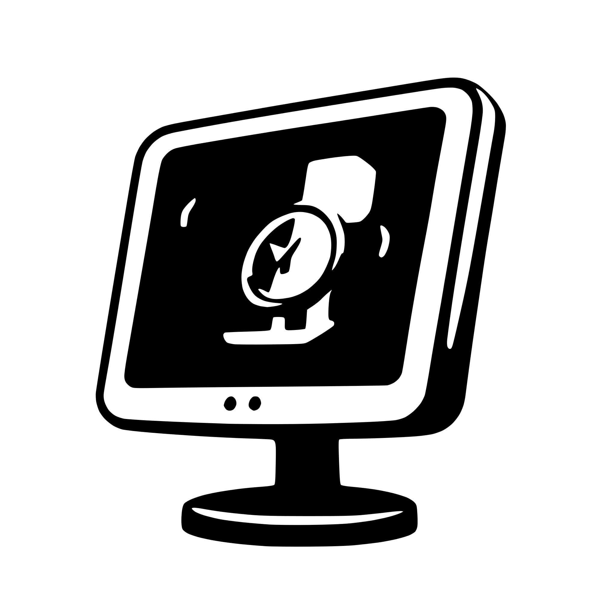 AI-generated SVG of a times icon inside an pc monitor