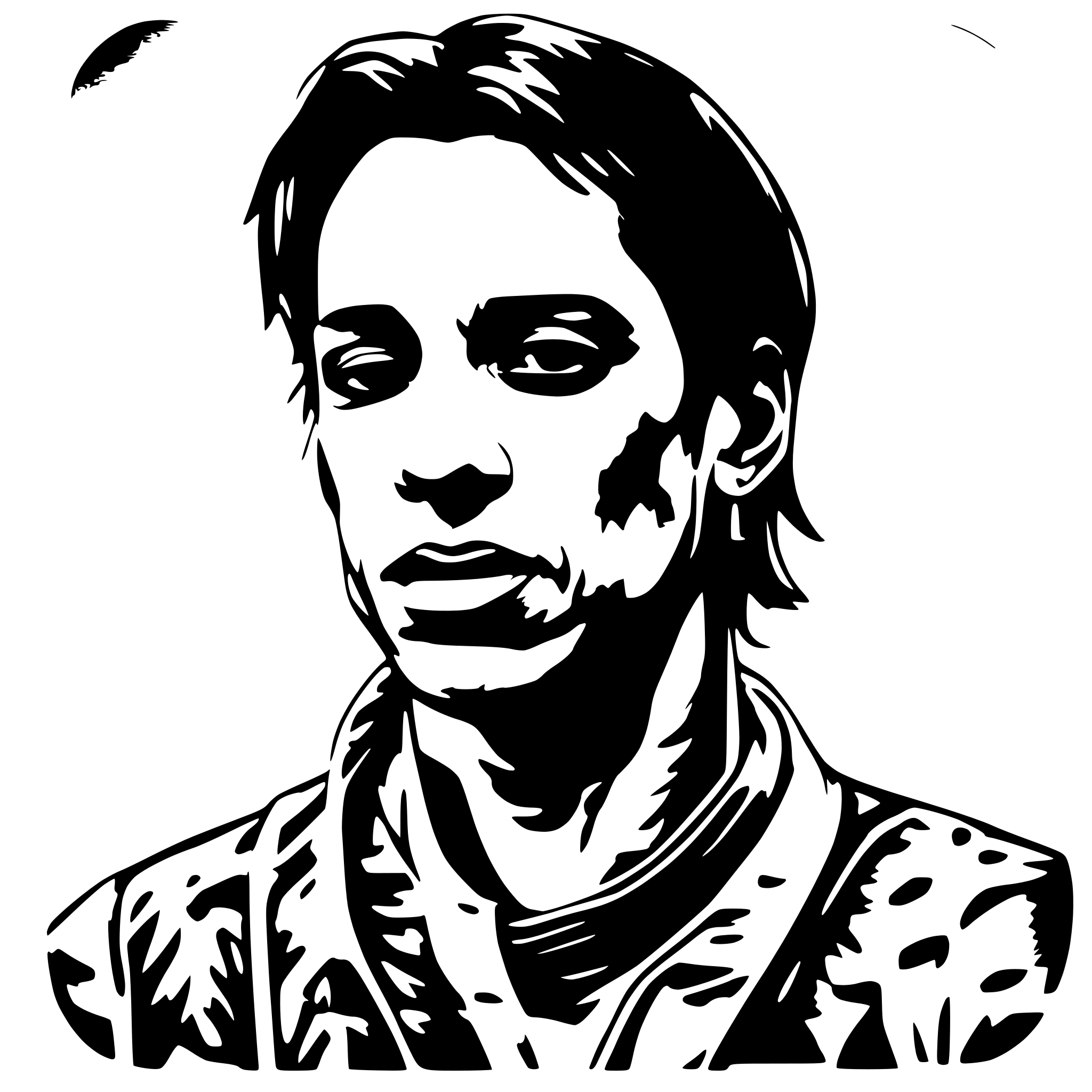 AI-generated SVG of 'Travis Scott'