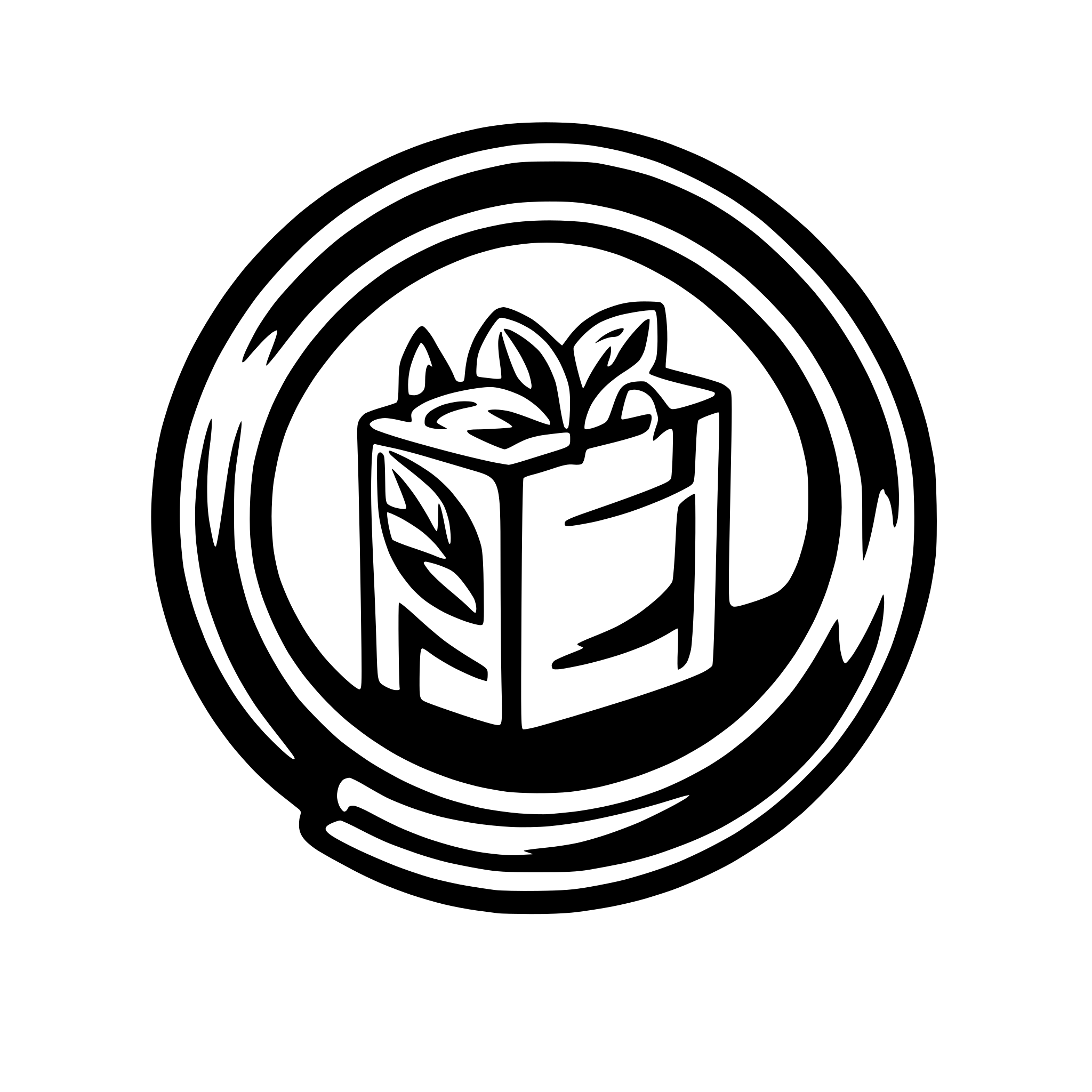 AI-generated SVG of a pdf2text logo