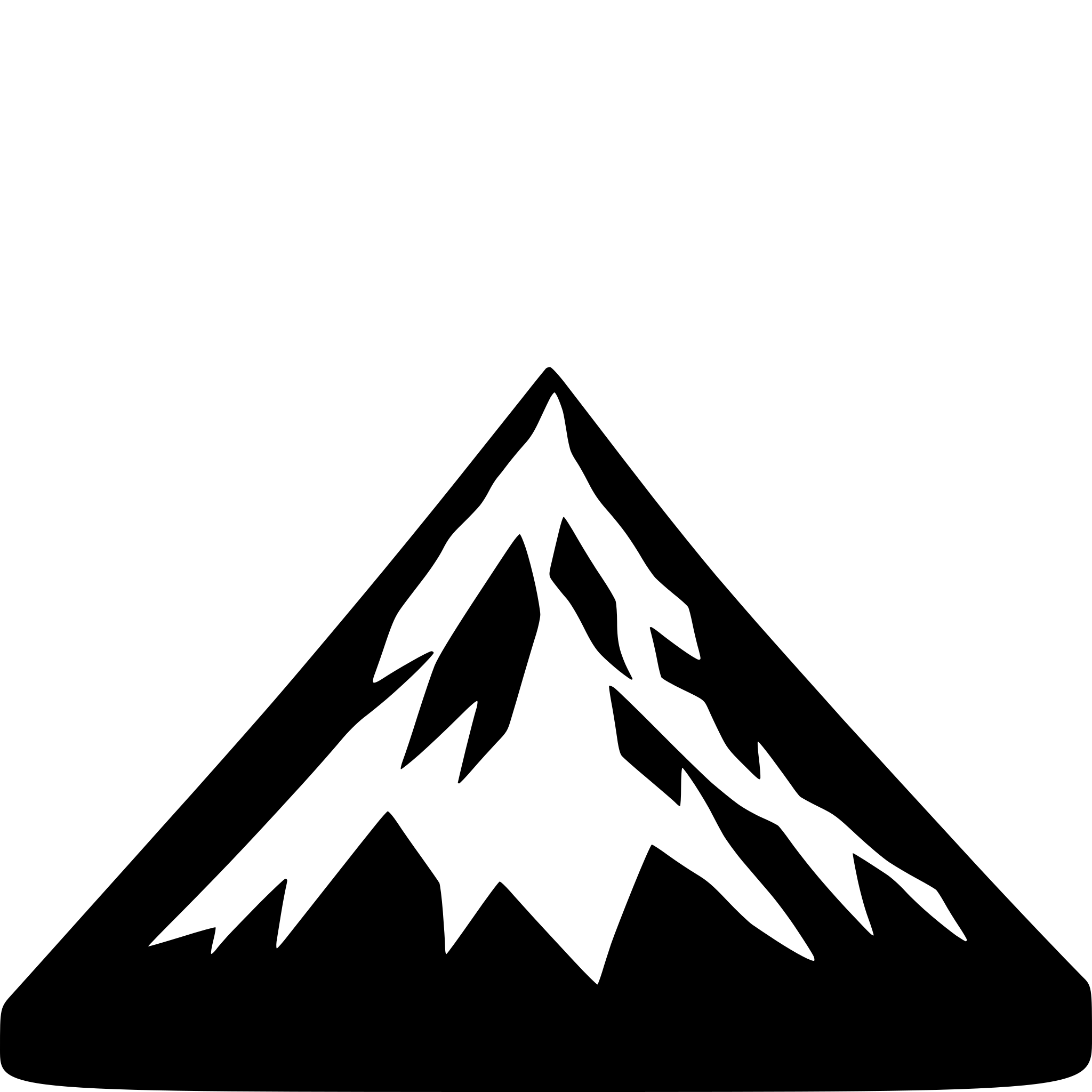 AI-generated SVG of 'abstract geometric mountain peaks'