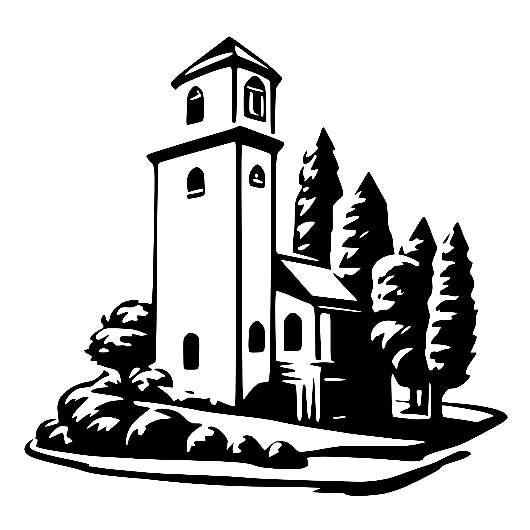AI-generated SVG of a Капибара