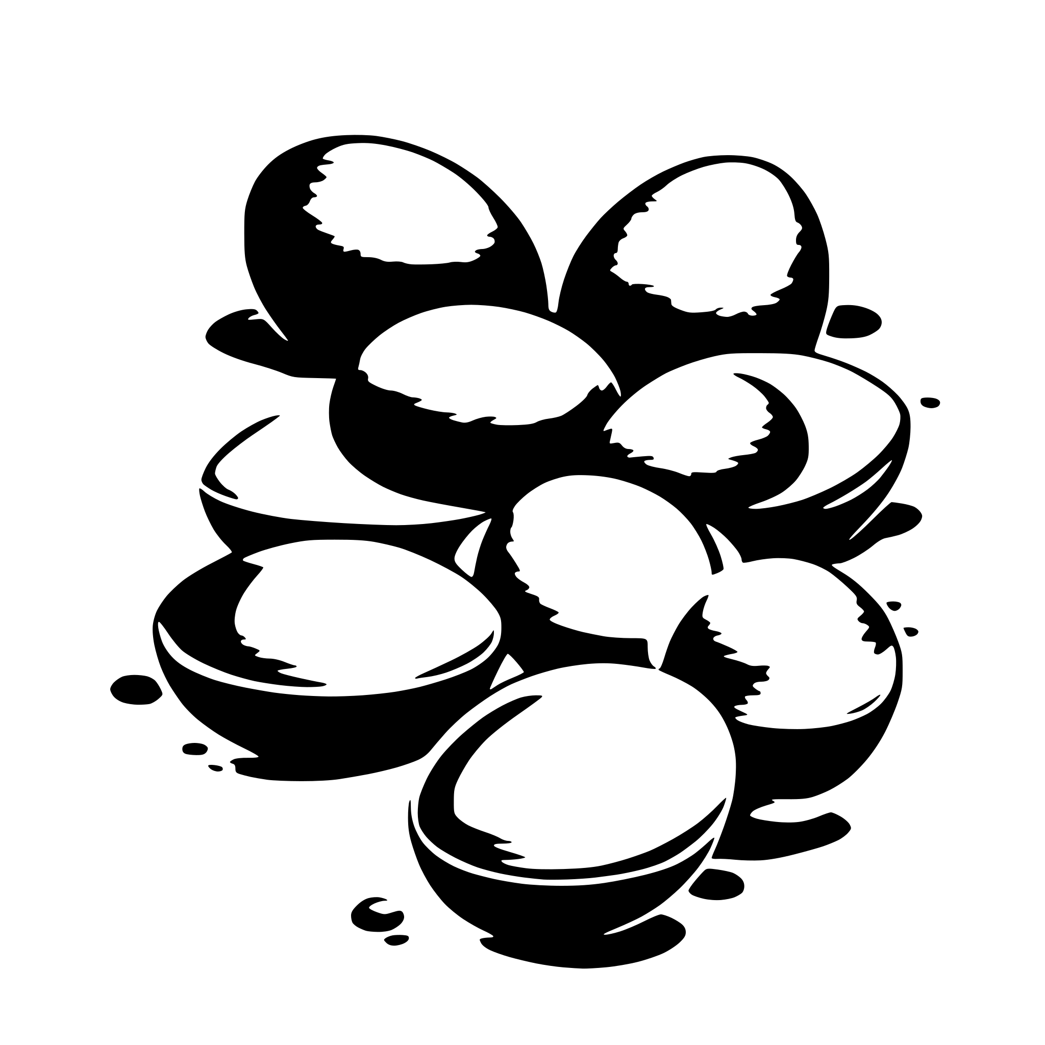 AI-generated SVG of 'scattered eggs'