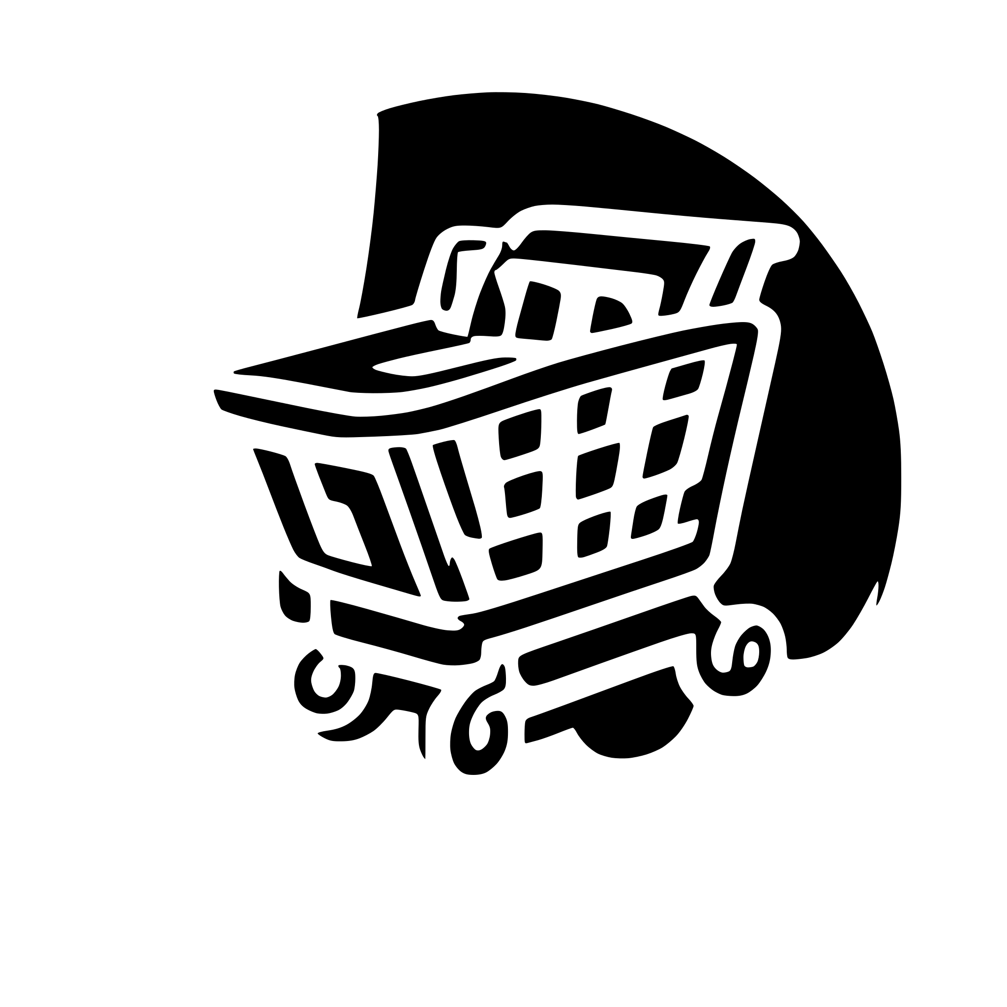 AI-generated SVG of 'shopping cart destroy'