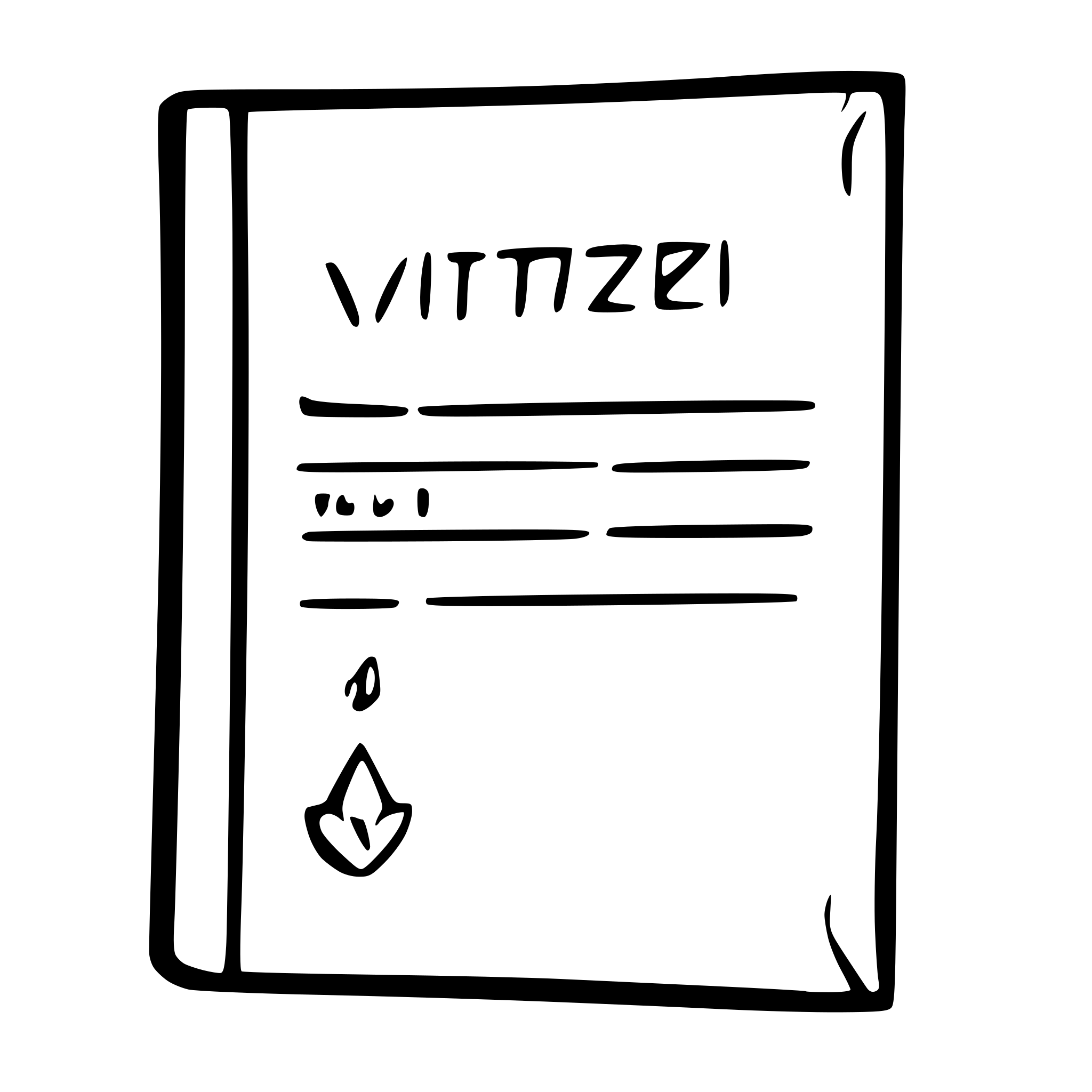 AI-generated SVG of a top secret document