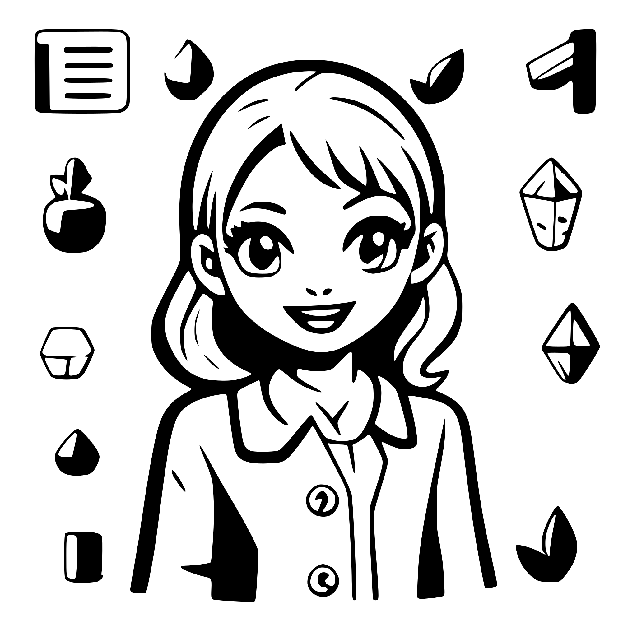 AI-generated SVG of 'Math-related. quiz setter'