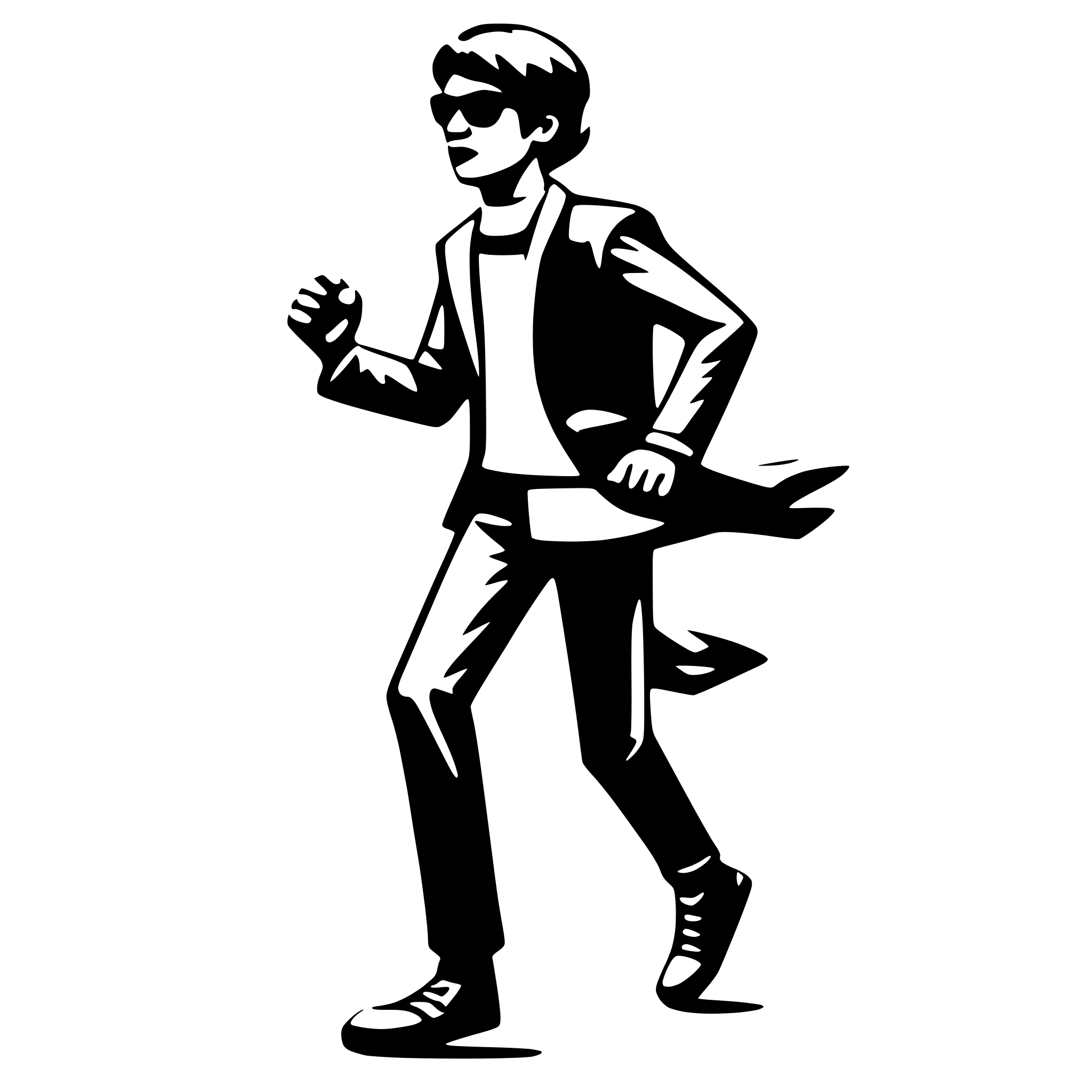 AI-generated SVG of a Run, System, IT, Company