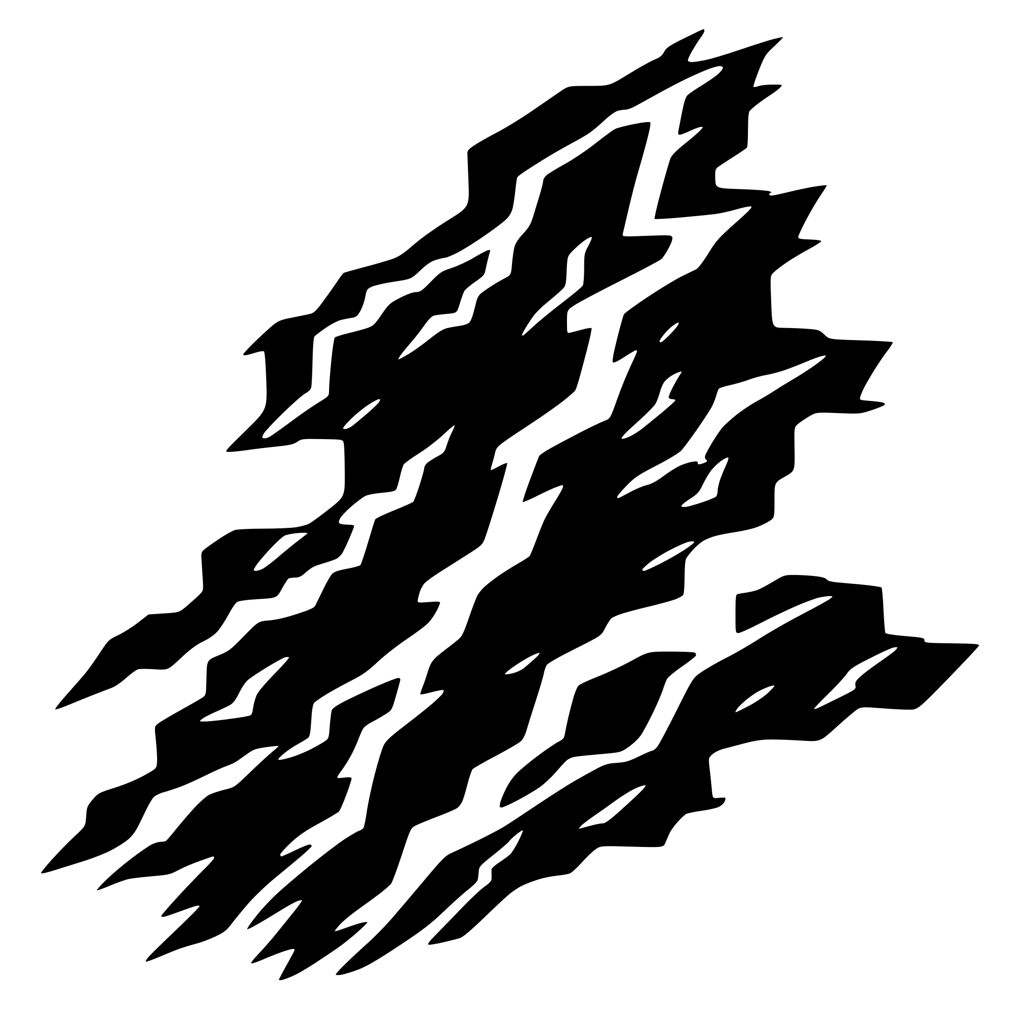 AI-generated SVG of 'Lightning damascus pattern'