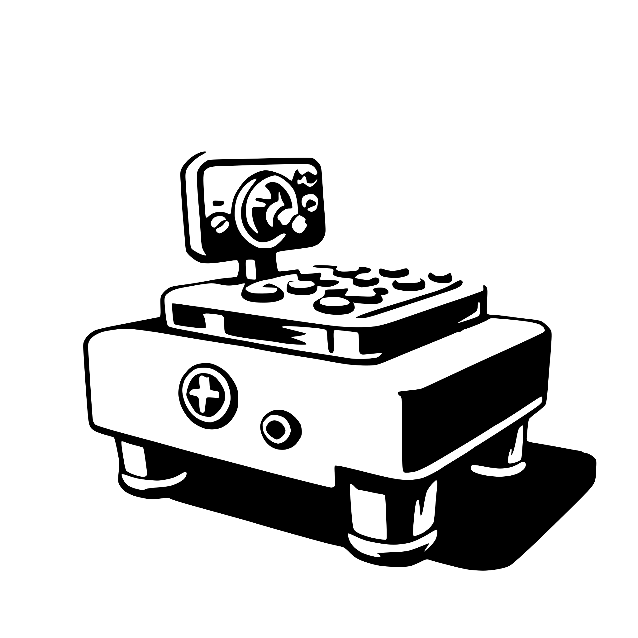 AI-generated SVG of 'console'