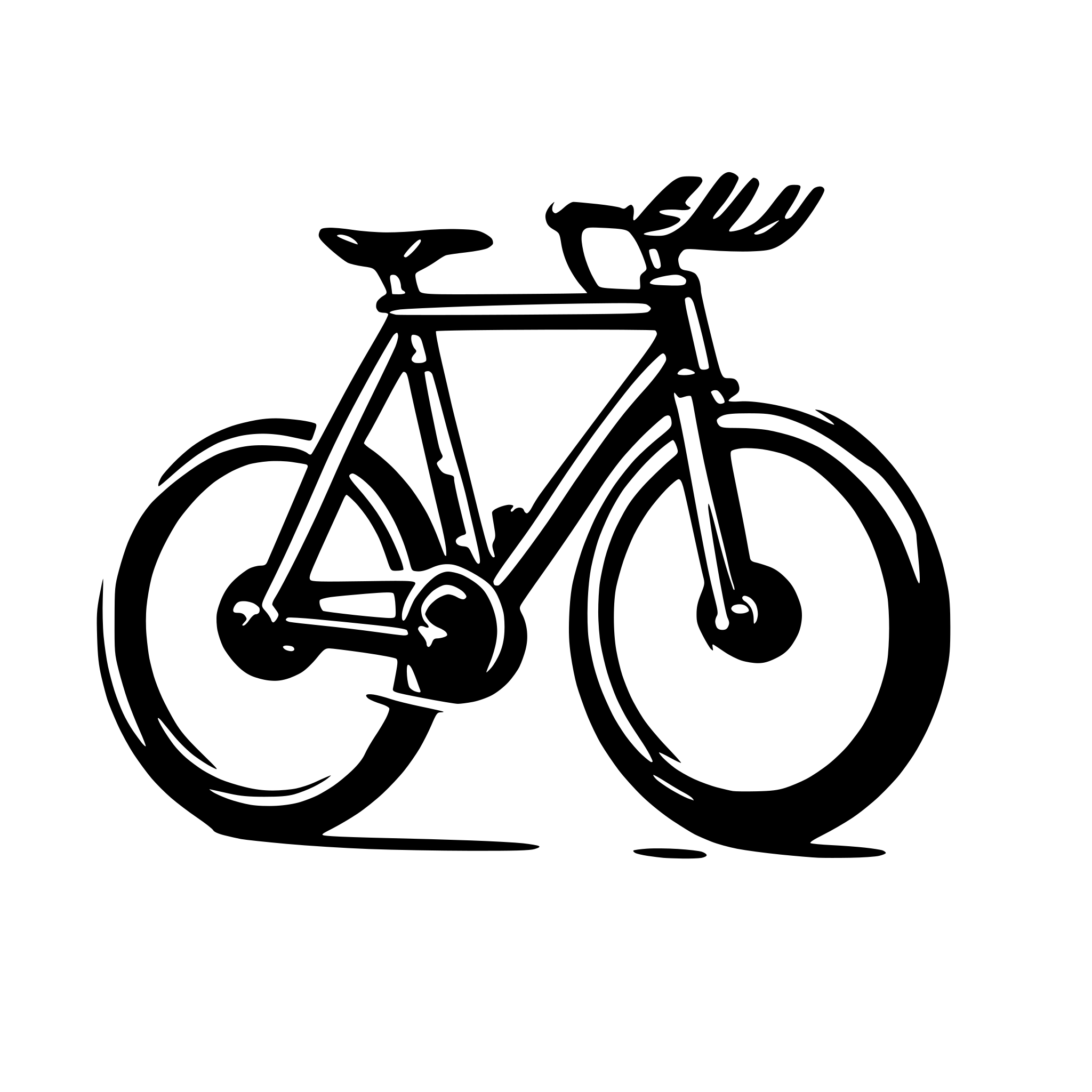 AI-generated SVG of 'racing bike'