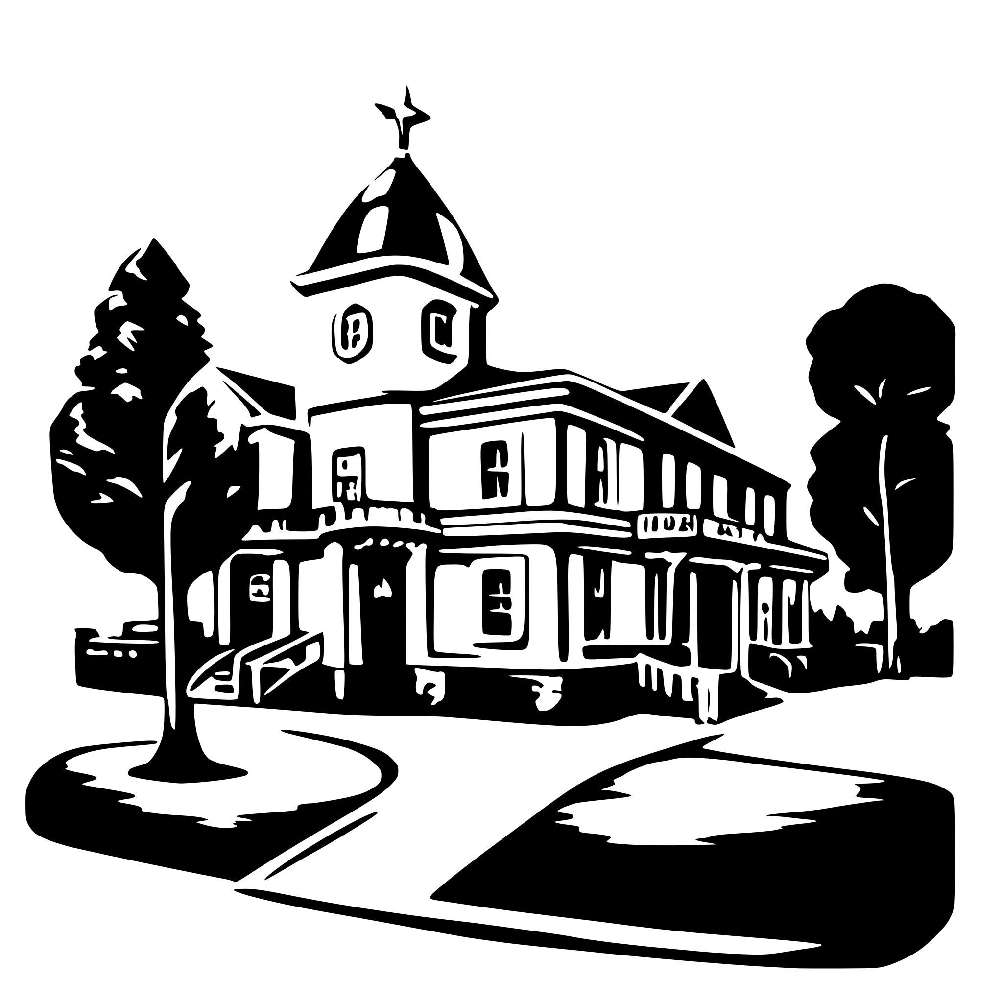 AI-generated SVG of a Stars Hollow