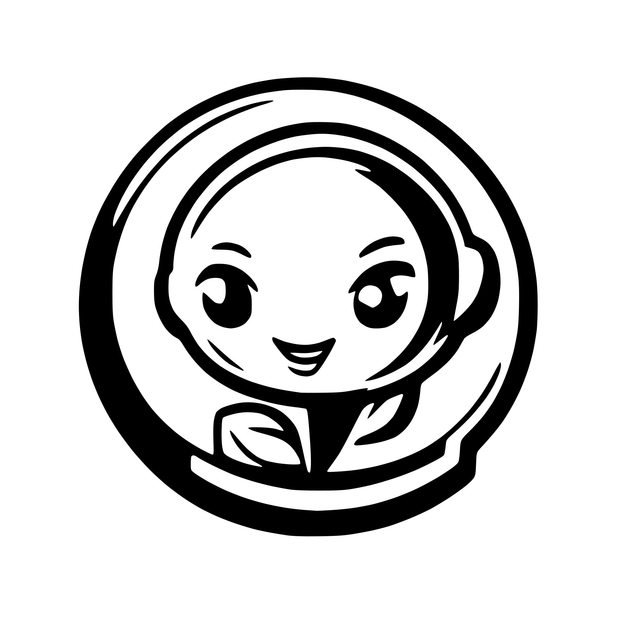 AI-generated SVG of a ai chat logo