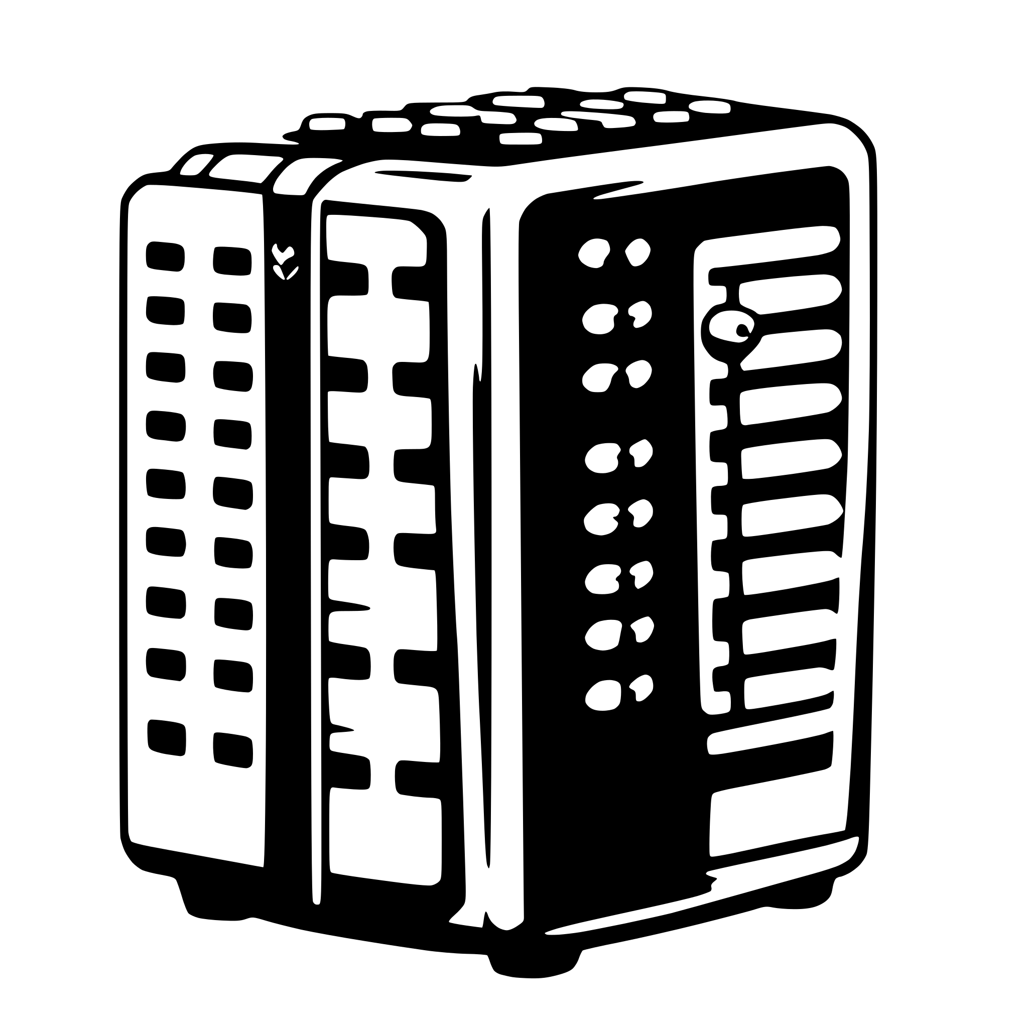 AI-generated SVG of 'accordion'