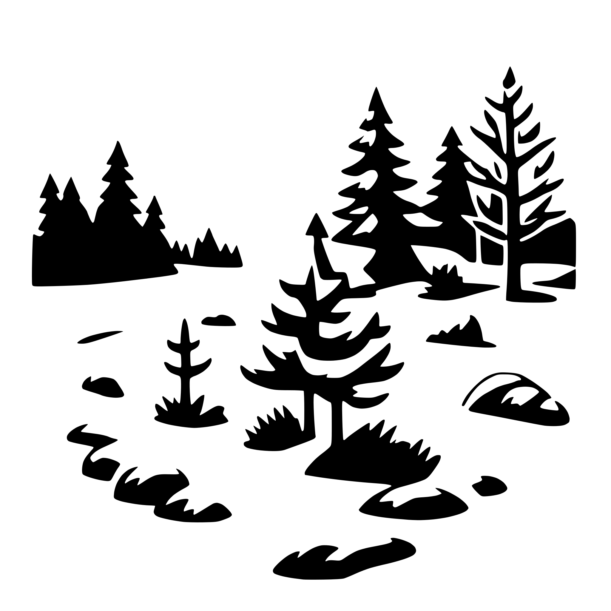 AI-generated SVG of a Winter