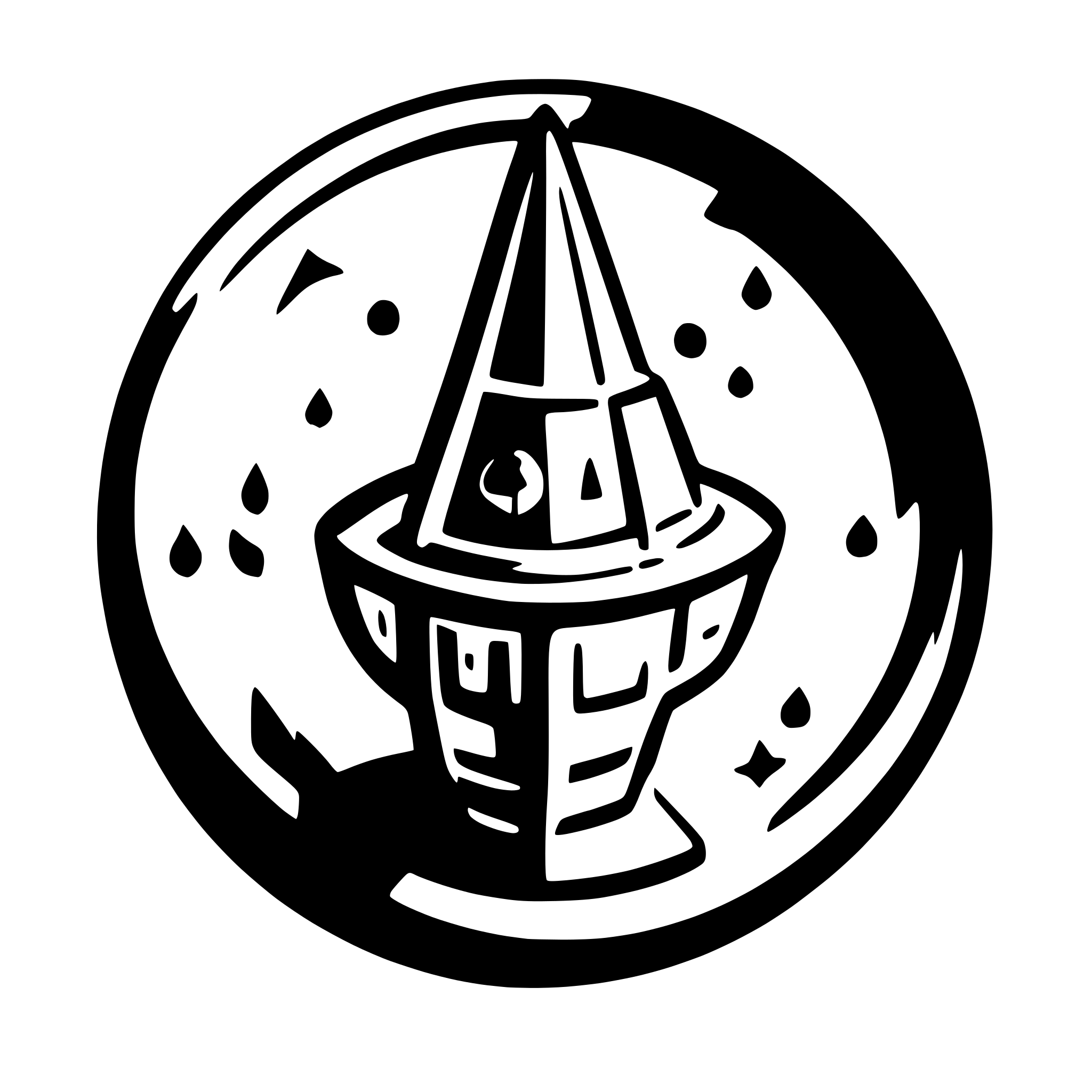 AI-generated SVG of 'medieval spacehip'