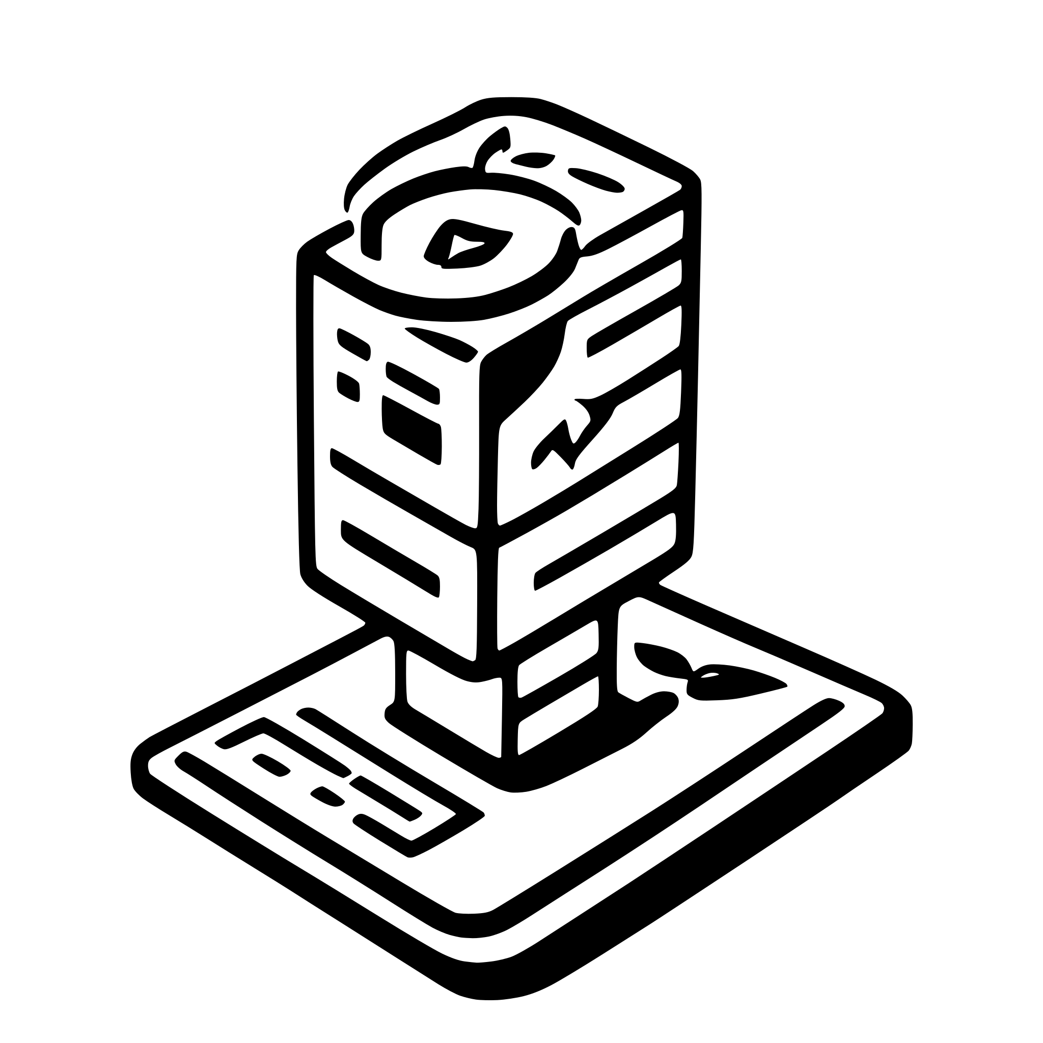 AI-generated SVG of a perspective view of blueprint schema