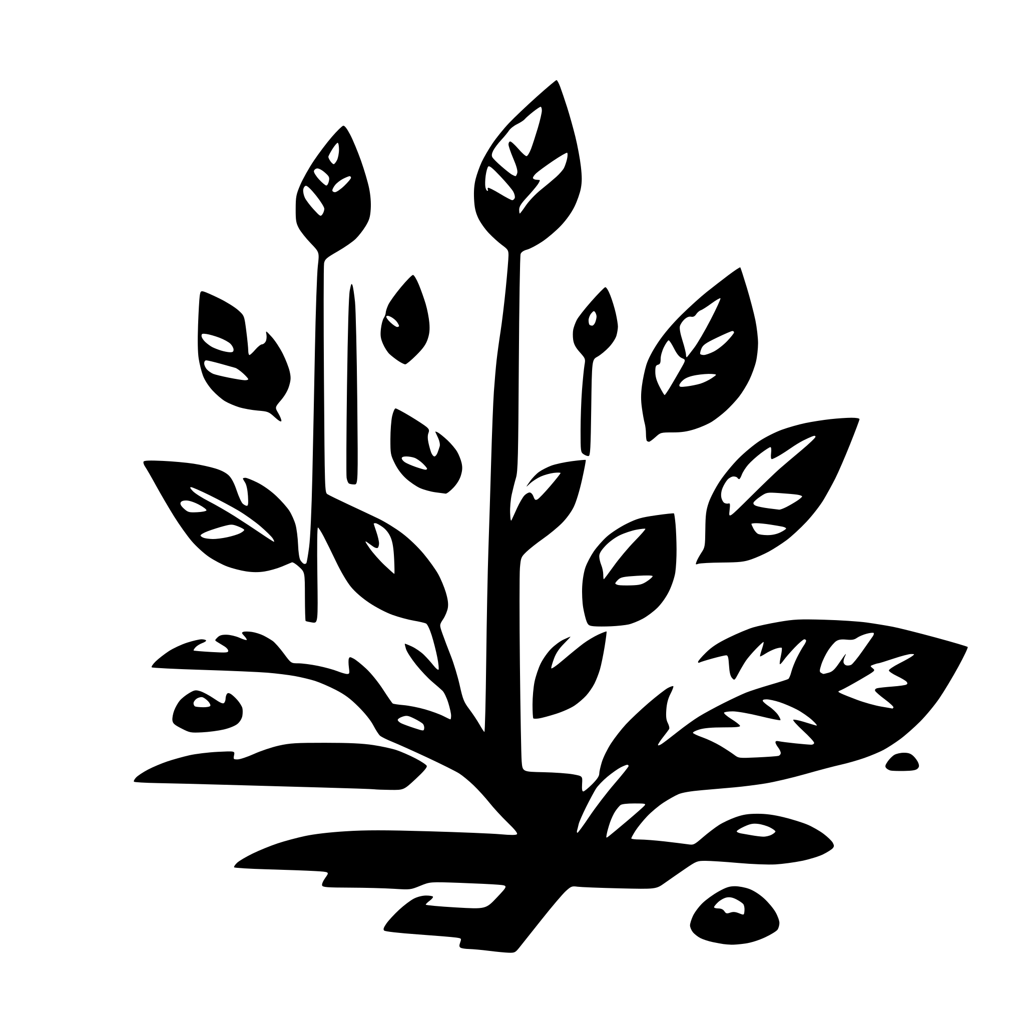 AI-generated SVG of '3 line'