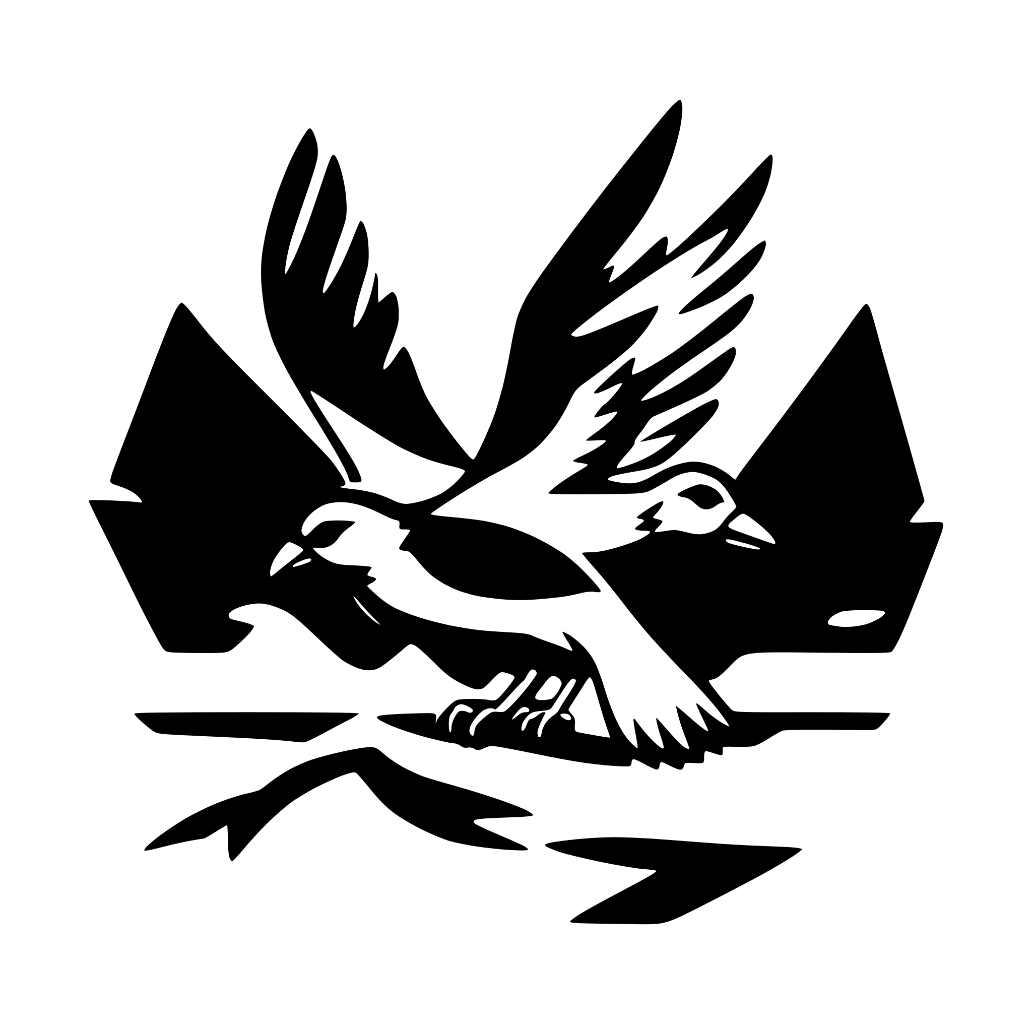 AI-generated SVG of a create flying bird bundle svg