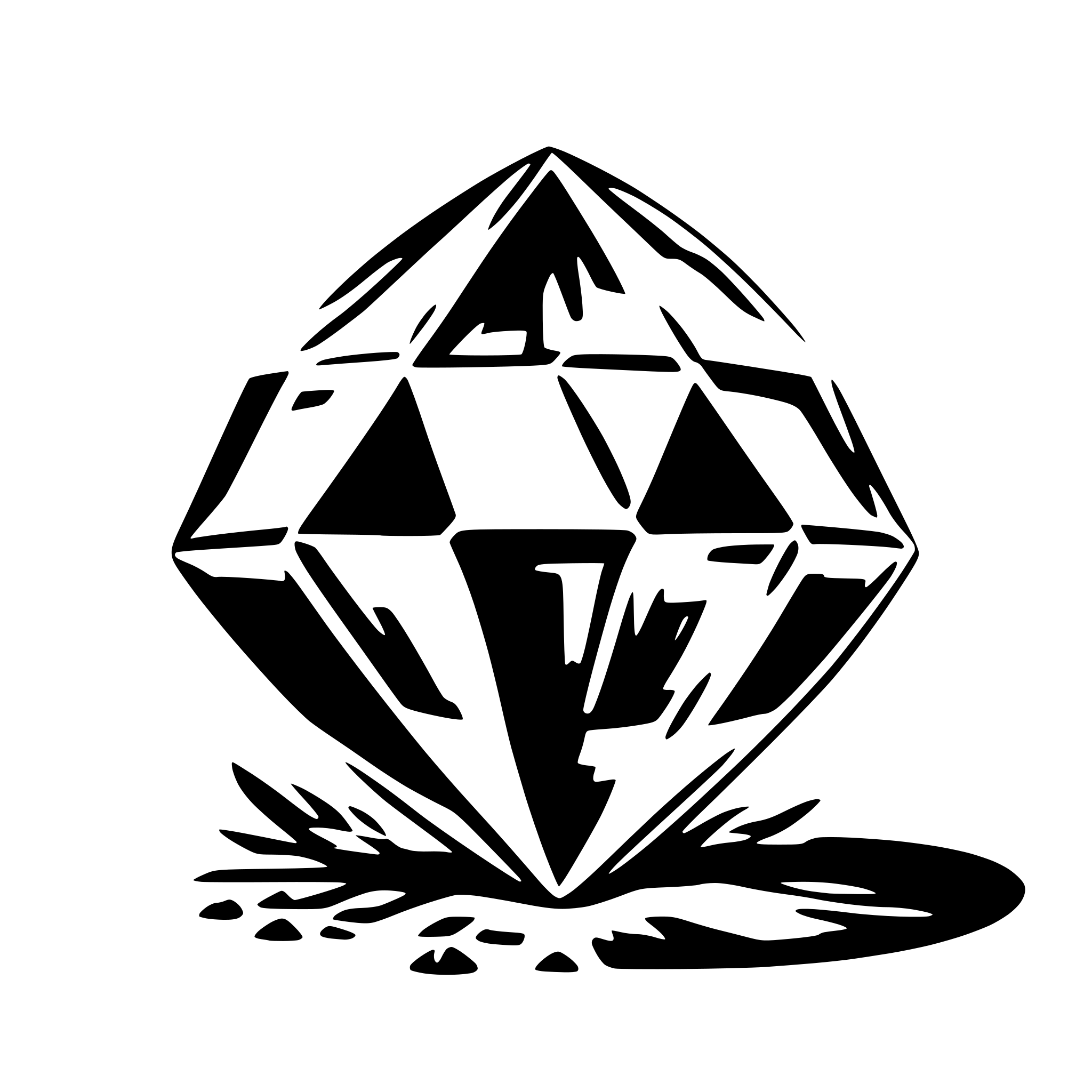 AI-generated SVG of 'round diamond'