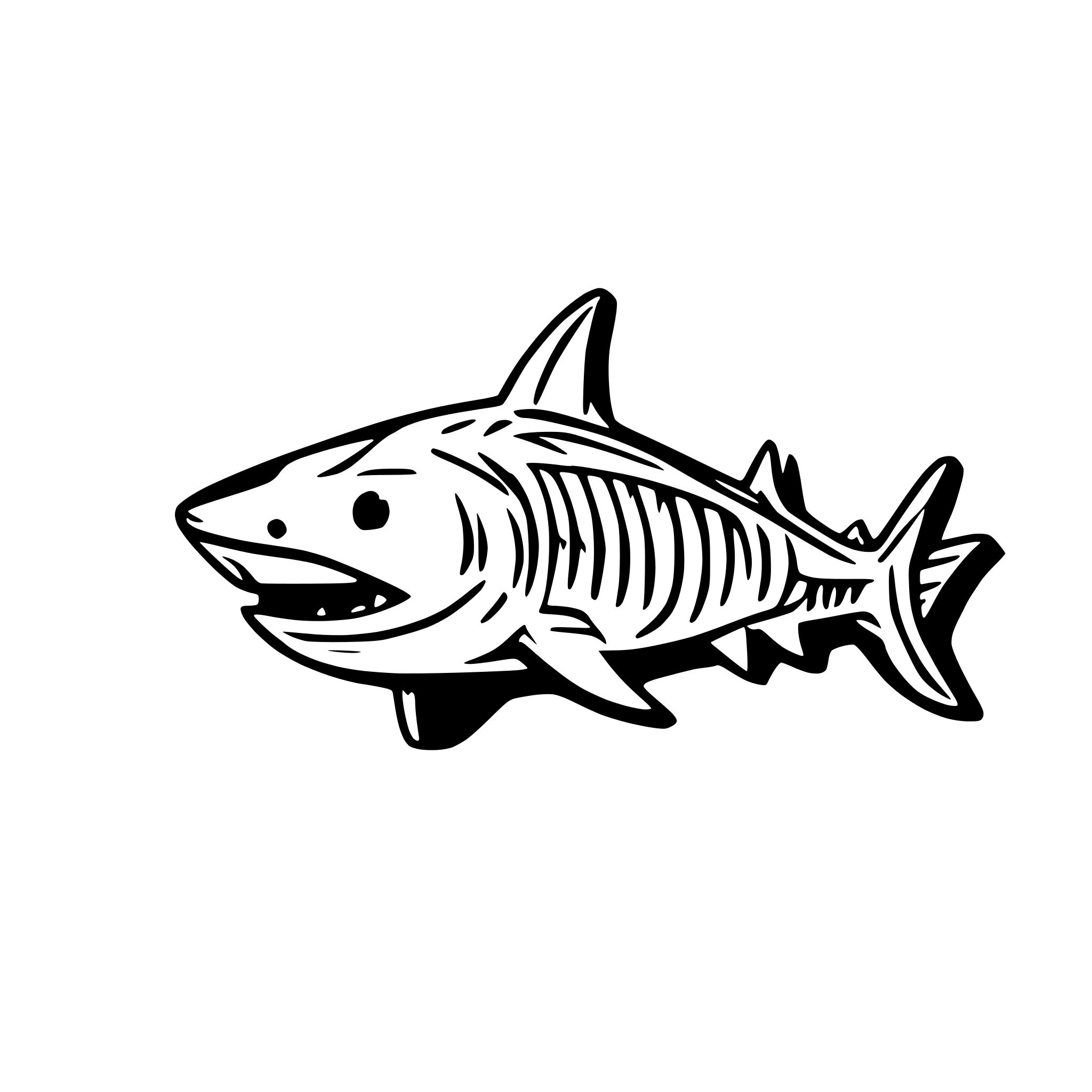 AI-generated SVG of a an svg of a shark tank shark, from a business point of view AI-generated SVG of a an svg of a shark tank shark, from a business point of view