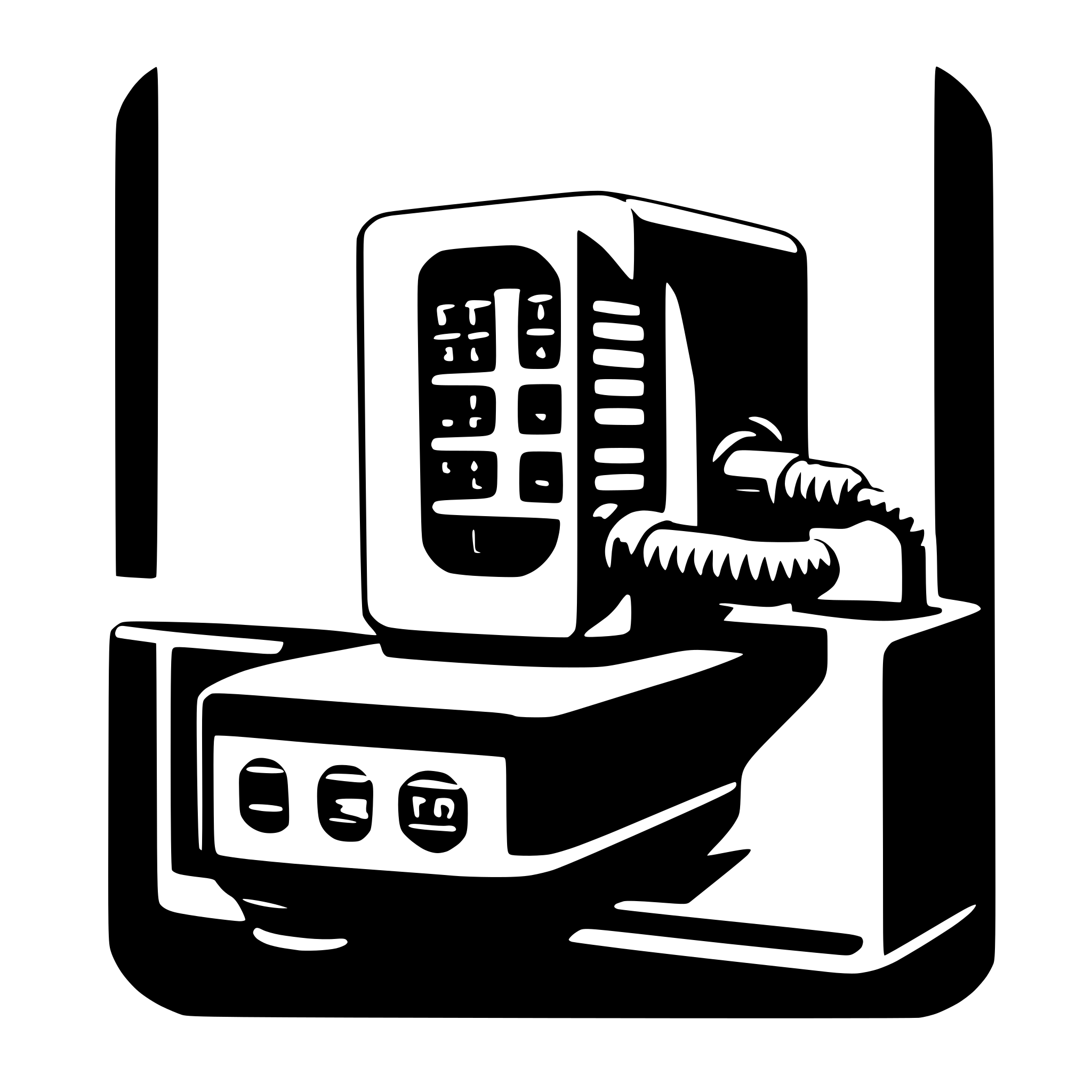 AI-generated SVG of 'network device'