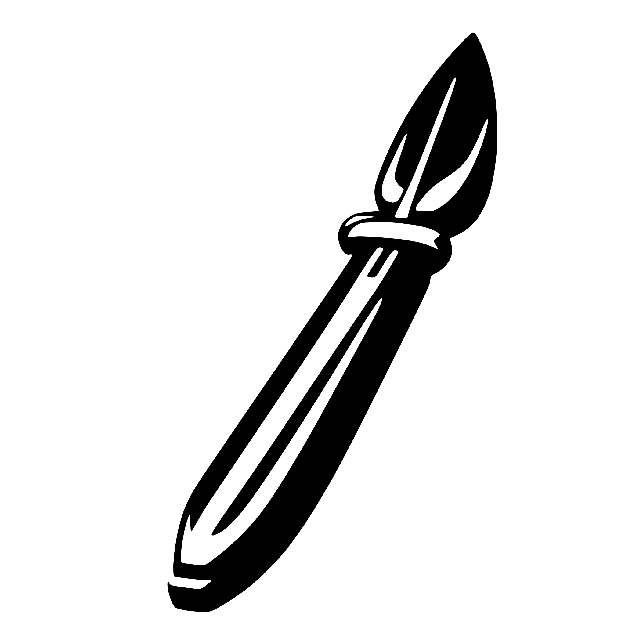 AI-generated SVG of a tong