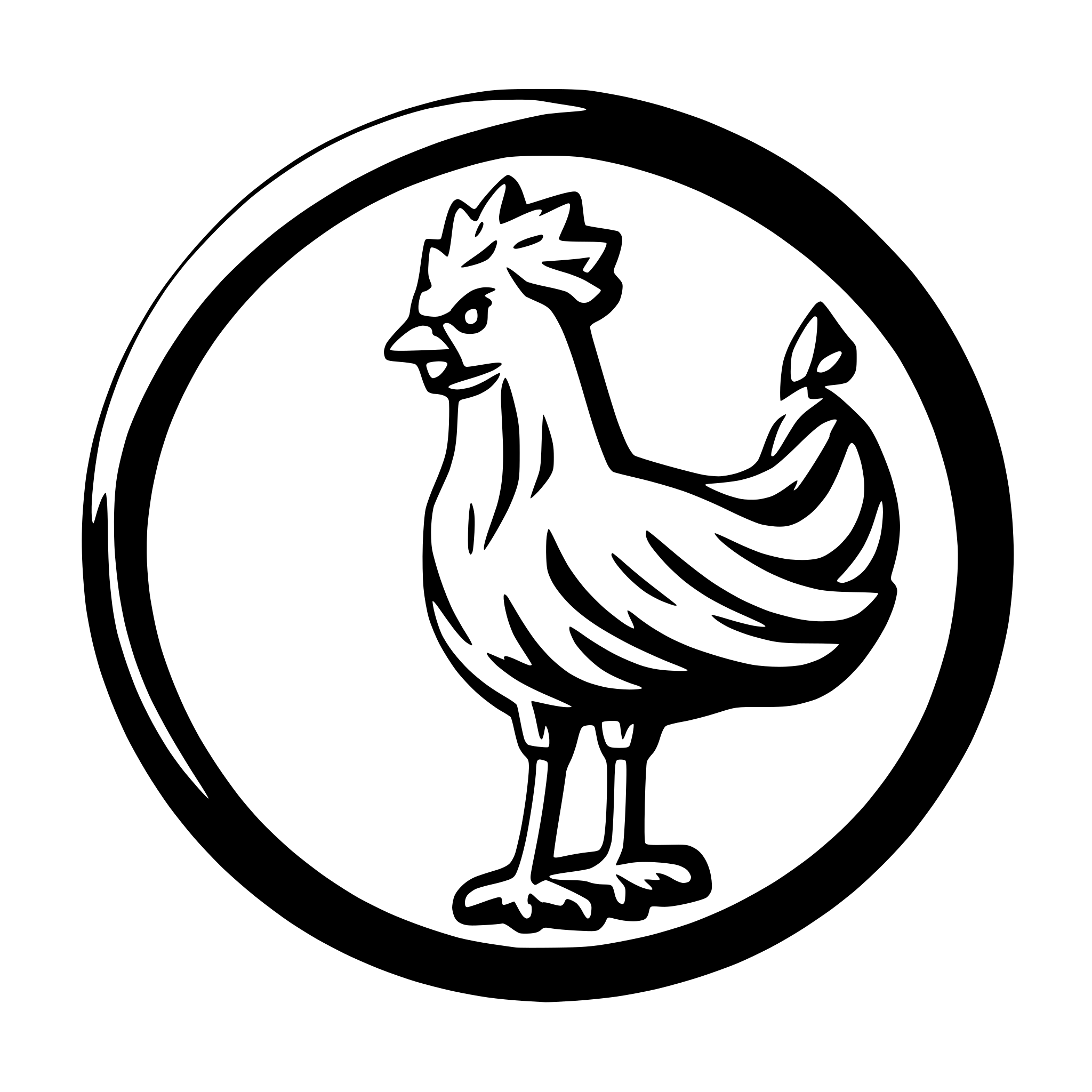 AI-generated SVG of a cock