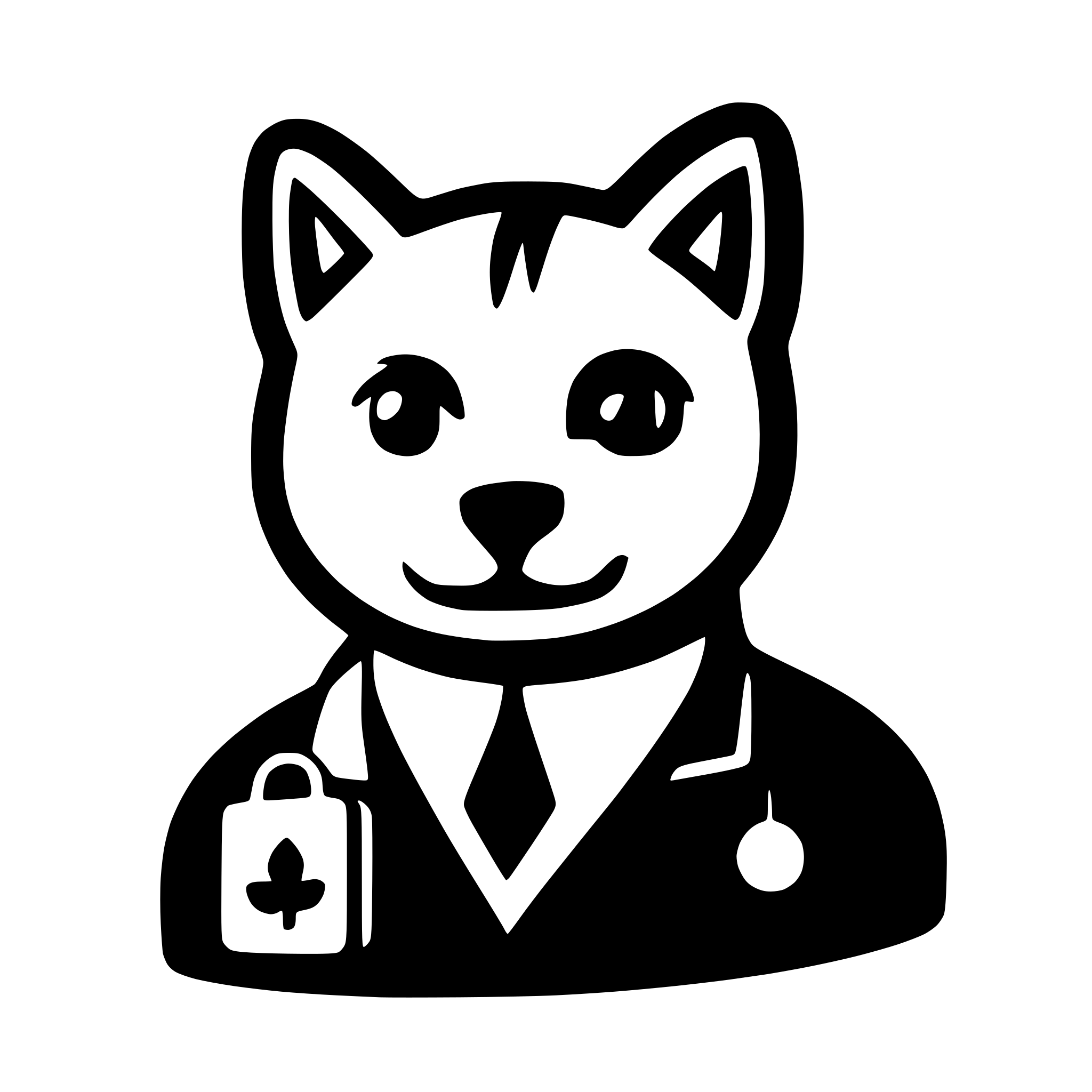 AI-generated SVG of a pets, consulting, psychology