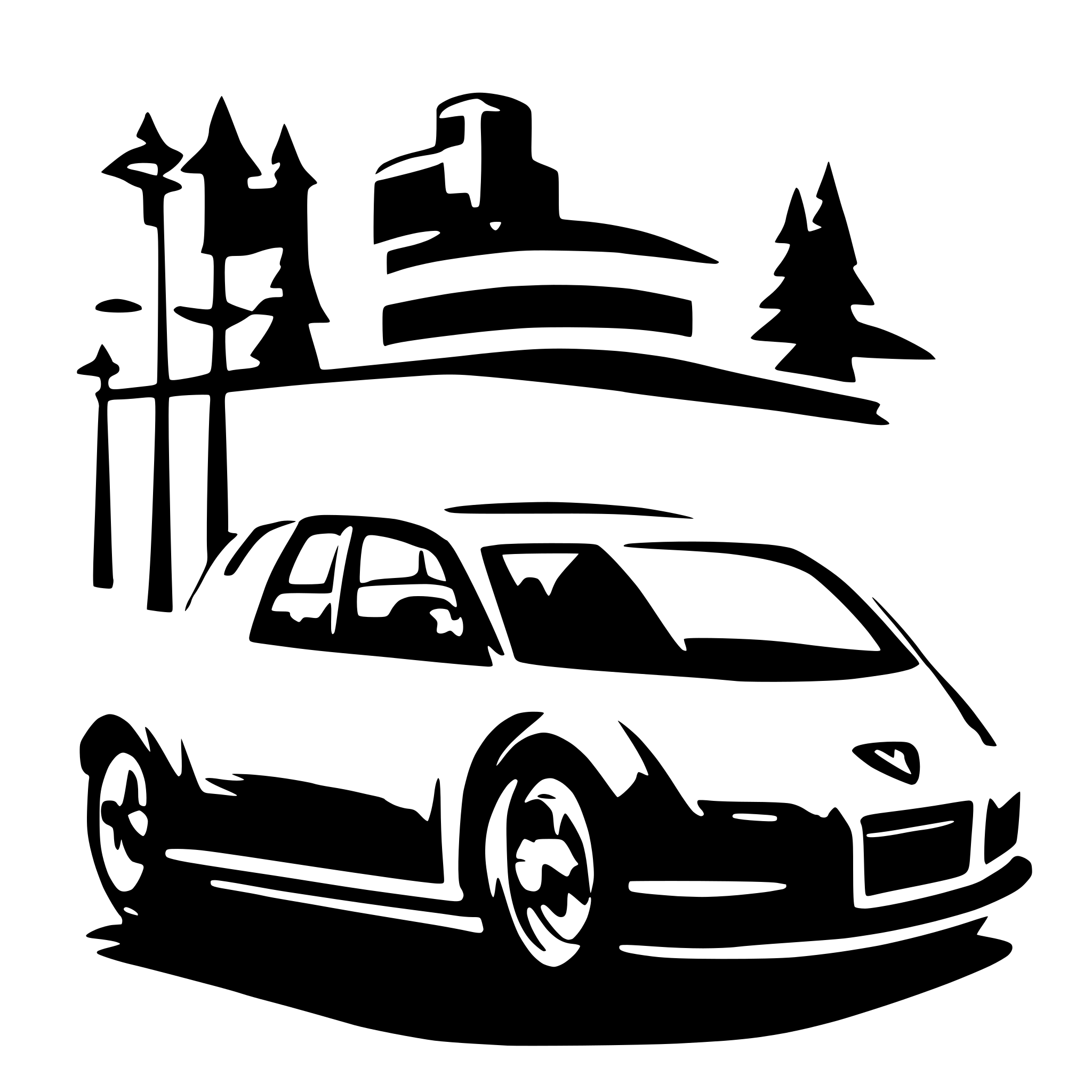 AI-generated SVG of a clean car