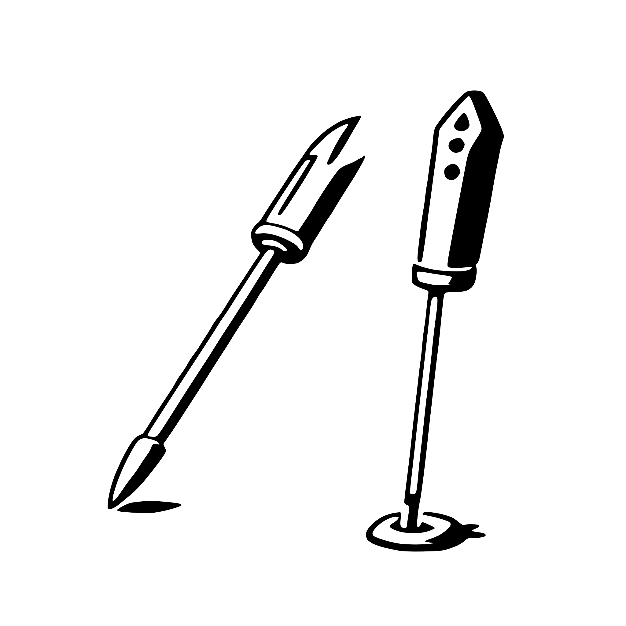 AI-generated SVG of a pipette