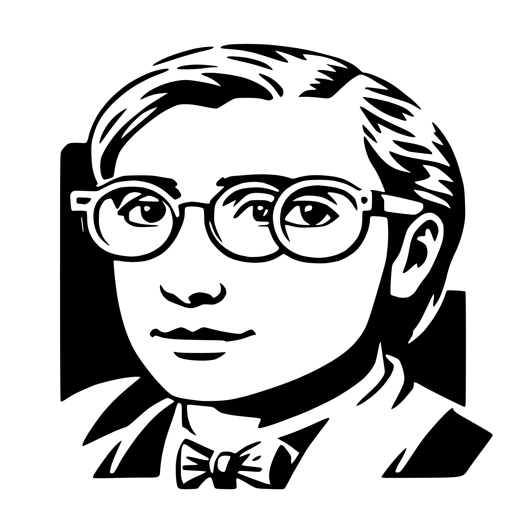 AI-generated SVG of a optician