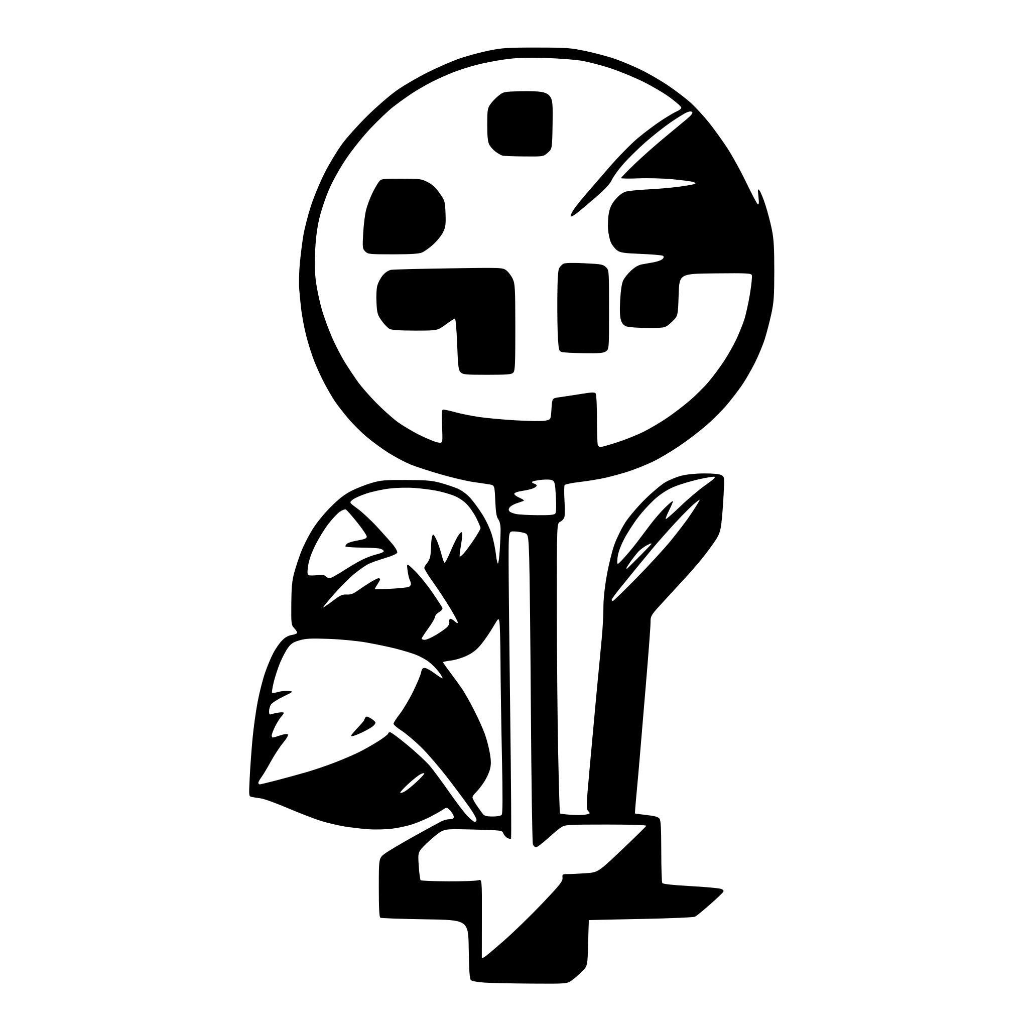AI-generated SVG of 'R'