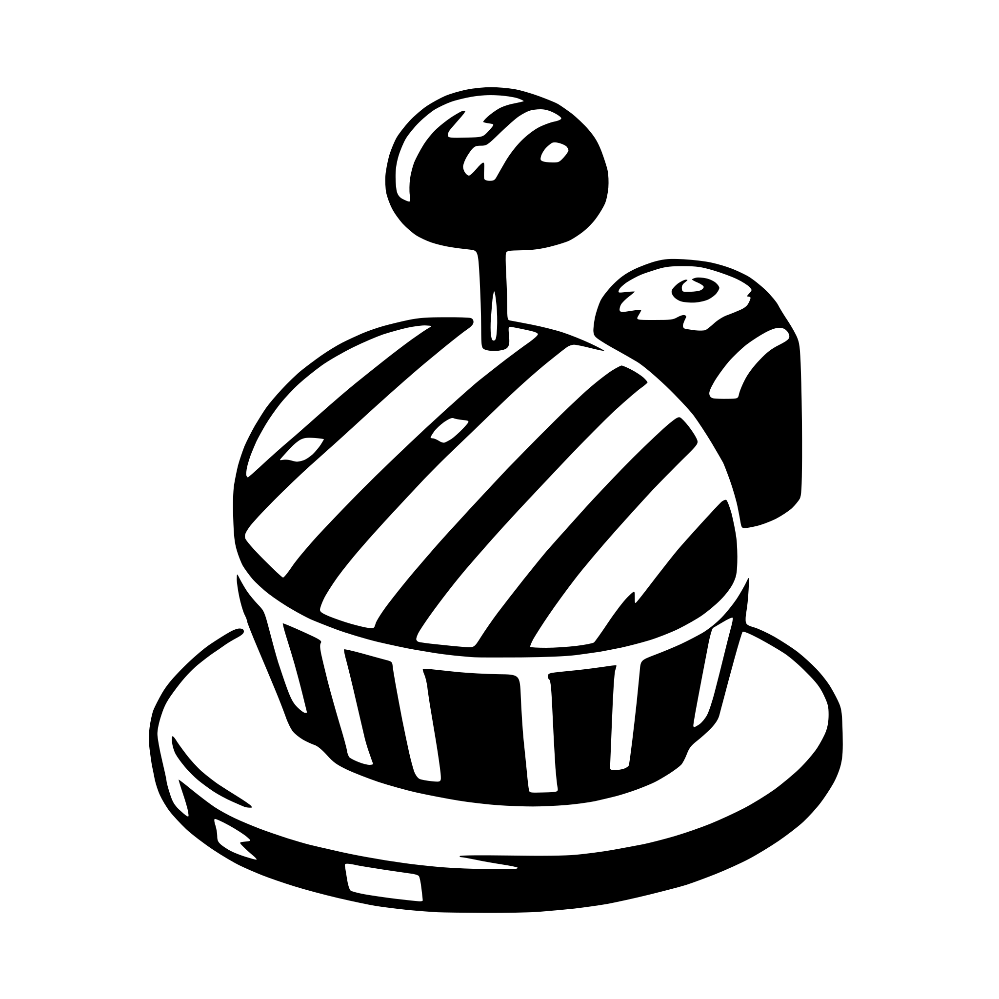 AI-generated SVG of 'bonbon'
