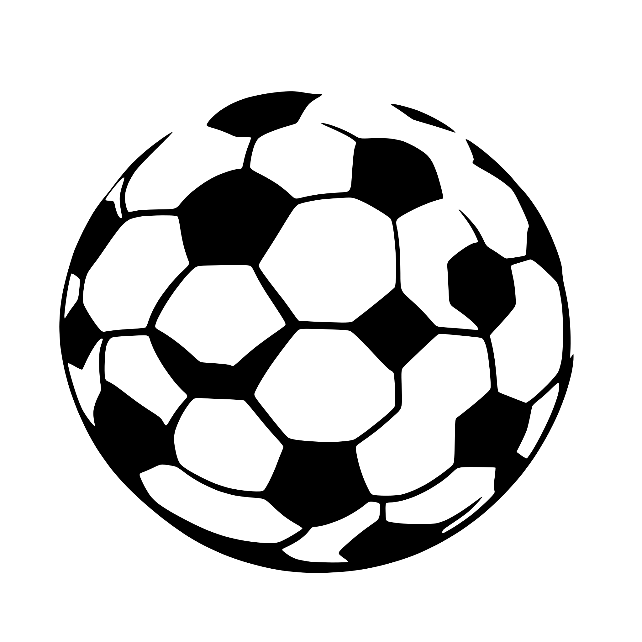 AI-generated SVG of 'soccer ball'
