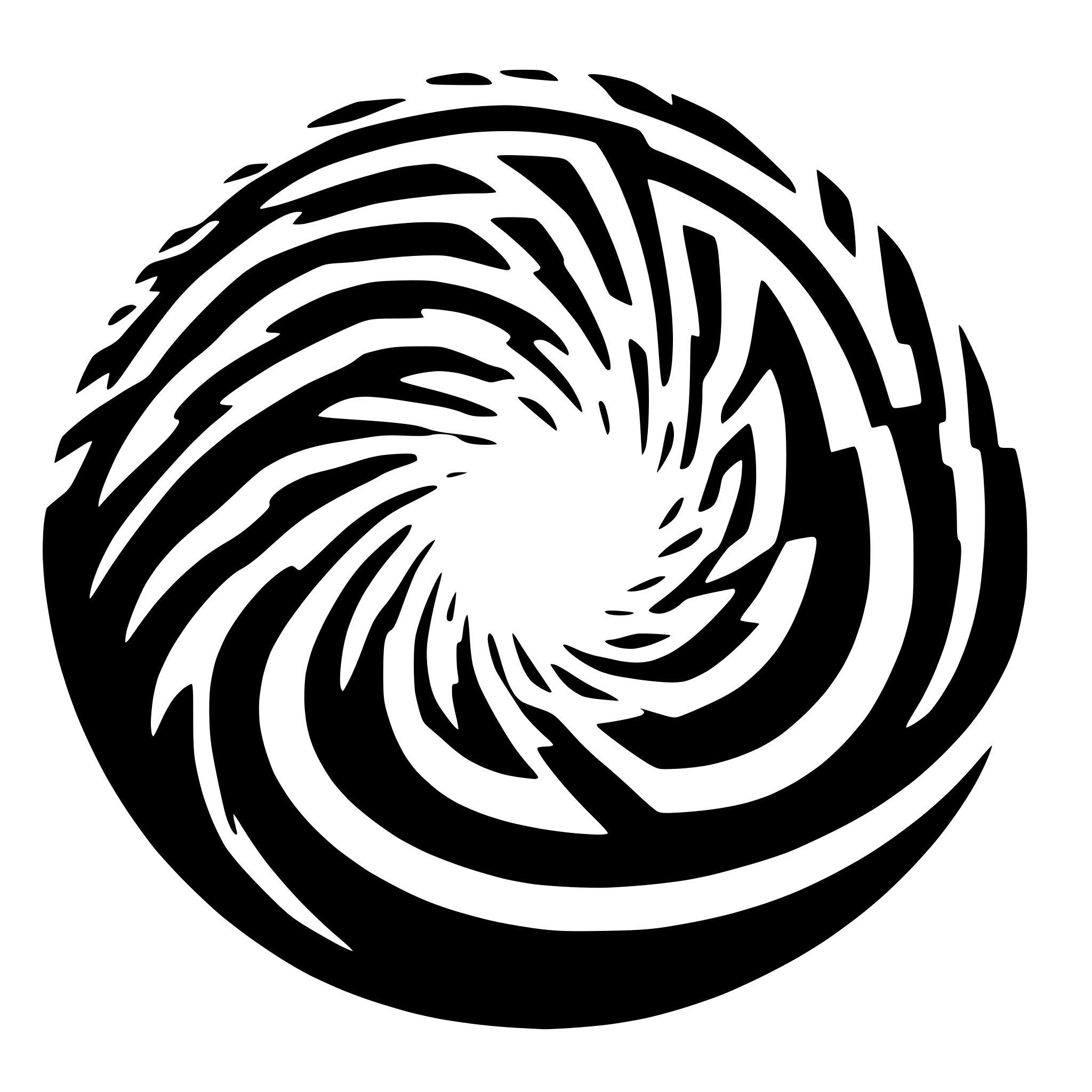 AI-generated SVG of 'fluido Dynamical Systems vortex'
