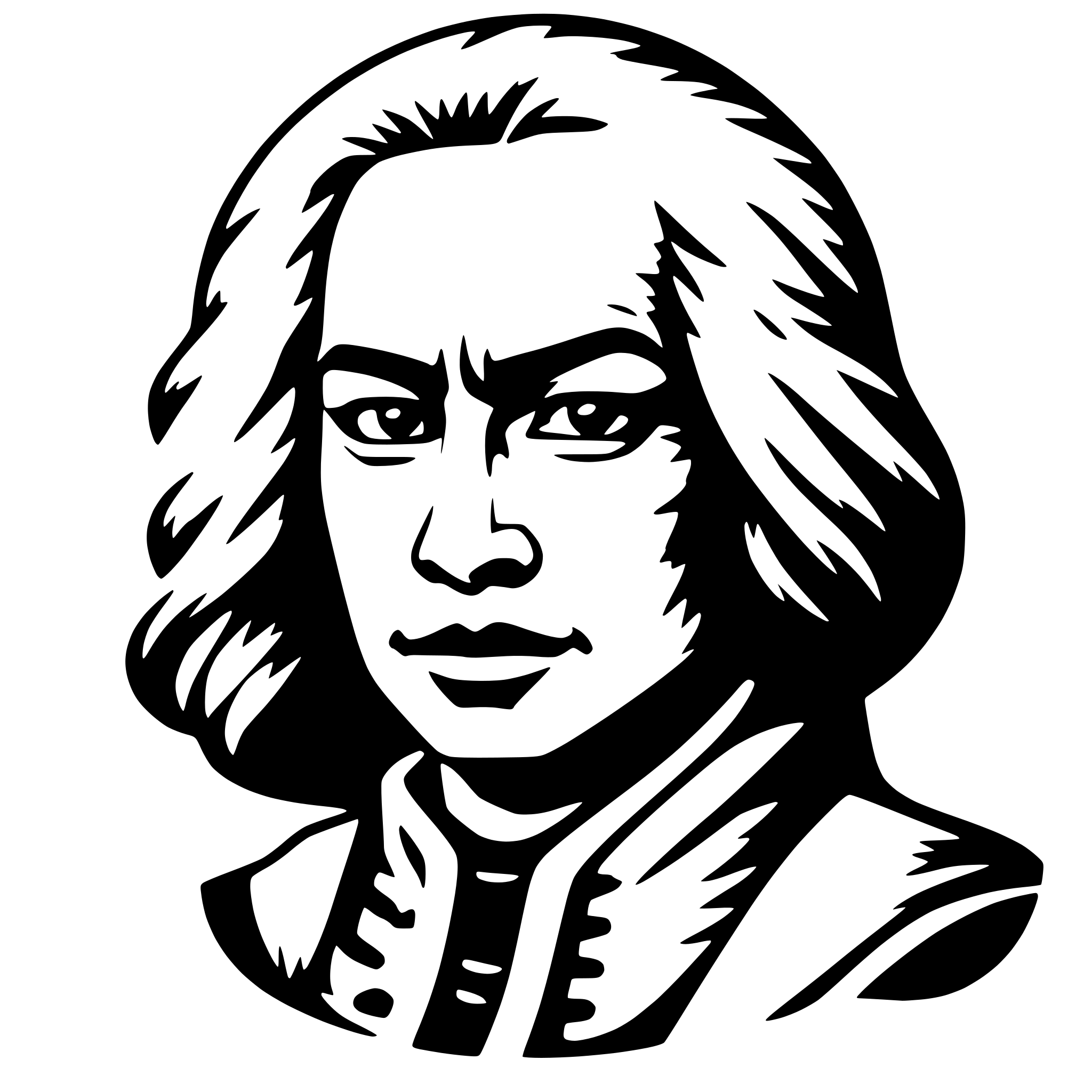 AI-generated SVG of 'create a samurai'