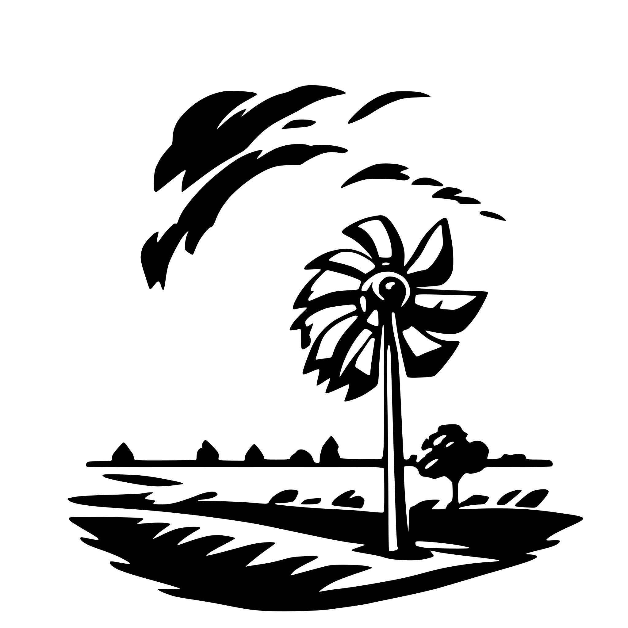 AI-generated SVG of 'wind'
