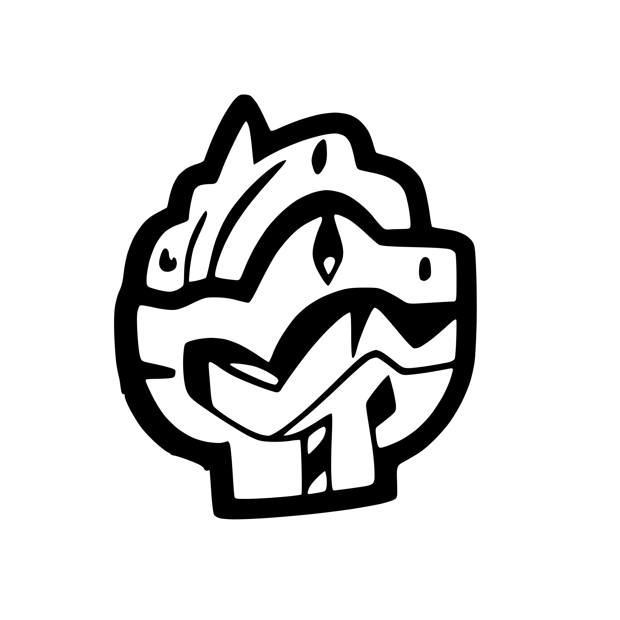 AI-generated SVG of 'A piece of paper with a drawing of a pattern on it.'