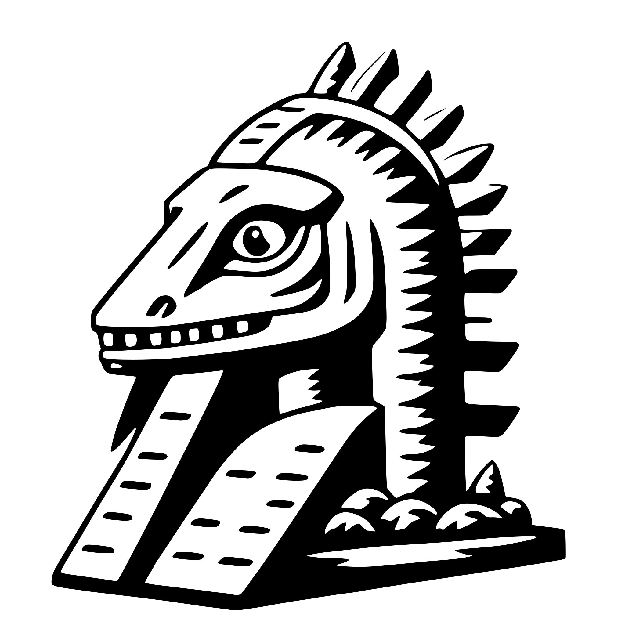 AI-generated SVG of a kukulkan