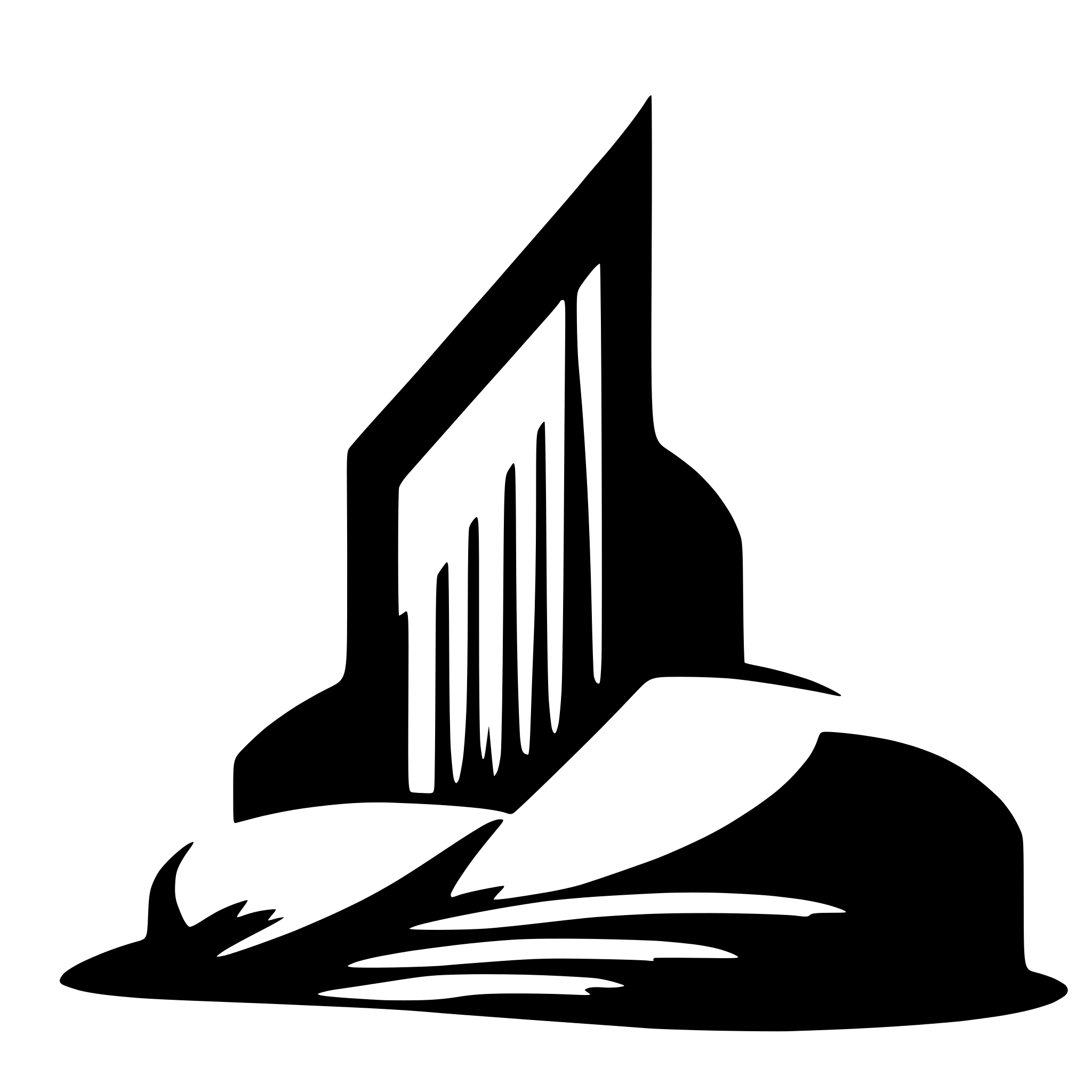 AI-generated SVG of a UA