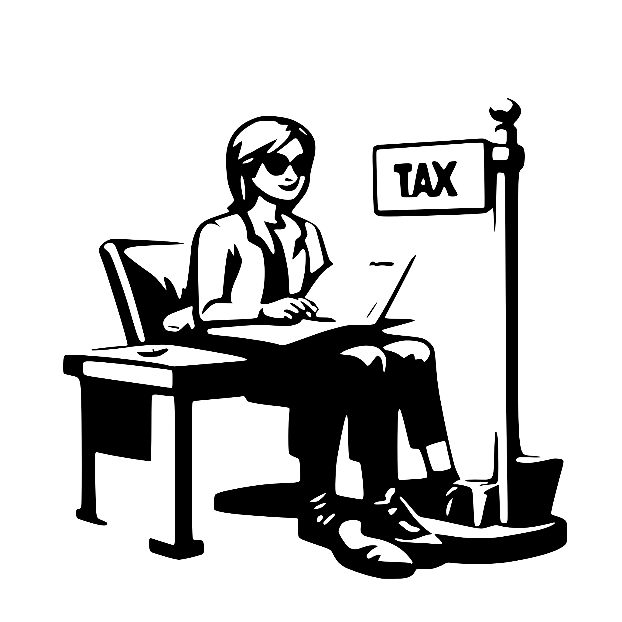 AI-generated SVG of a tax assist