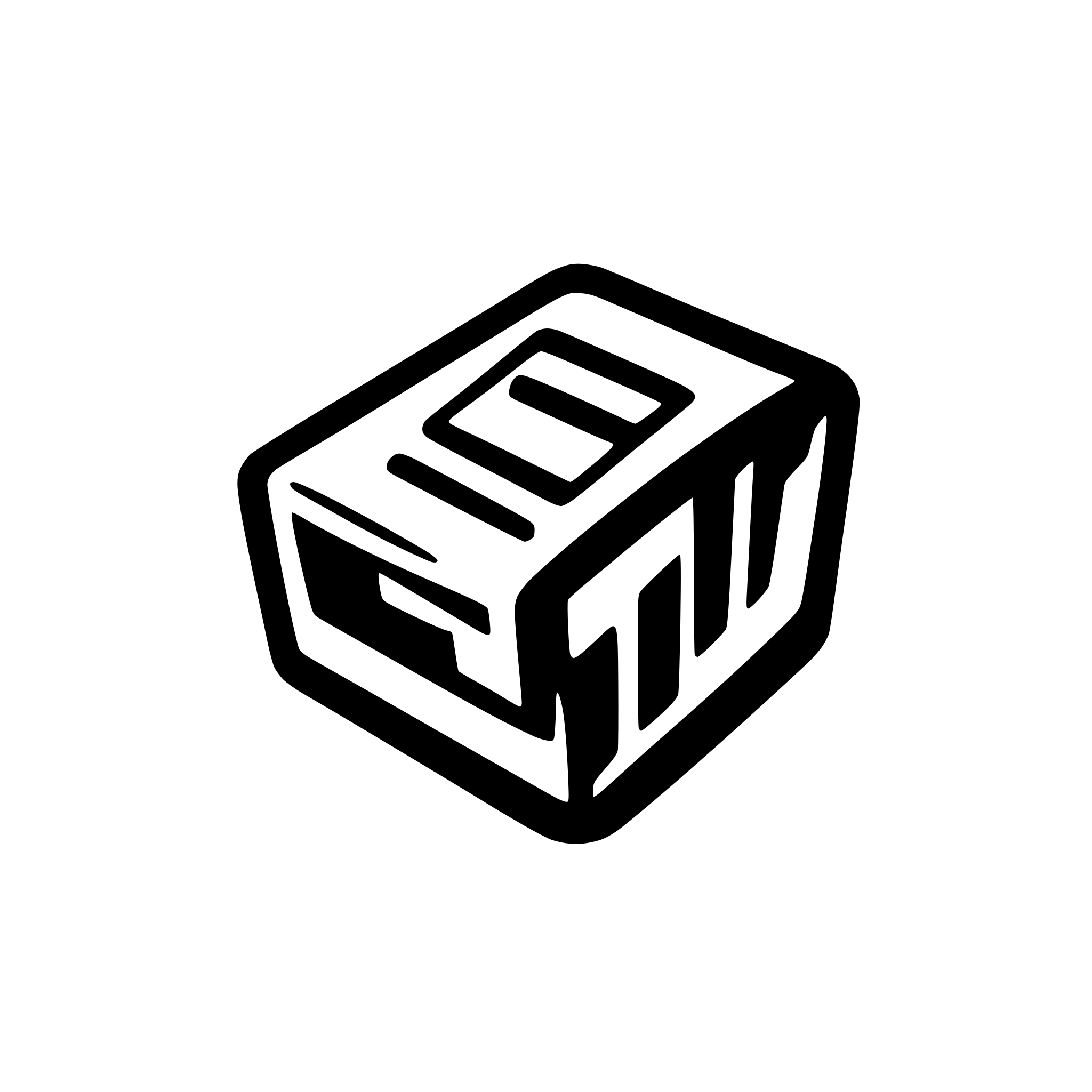 AI-generated SVG of 'a piece of fabric in shape of square'