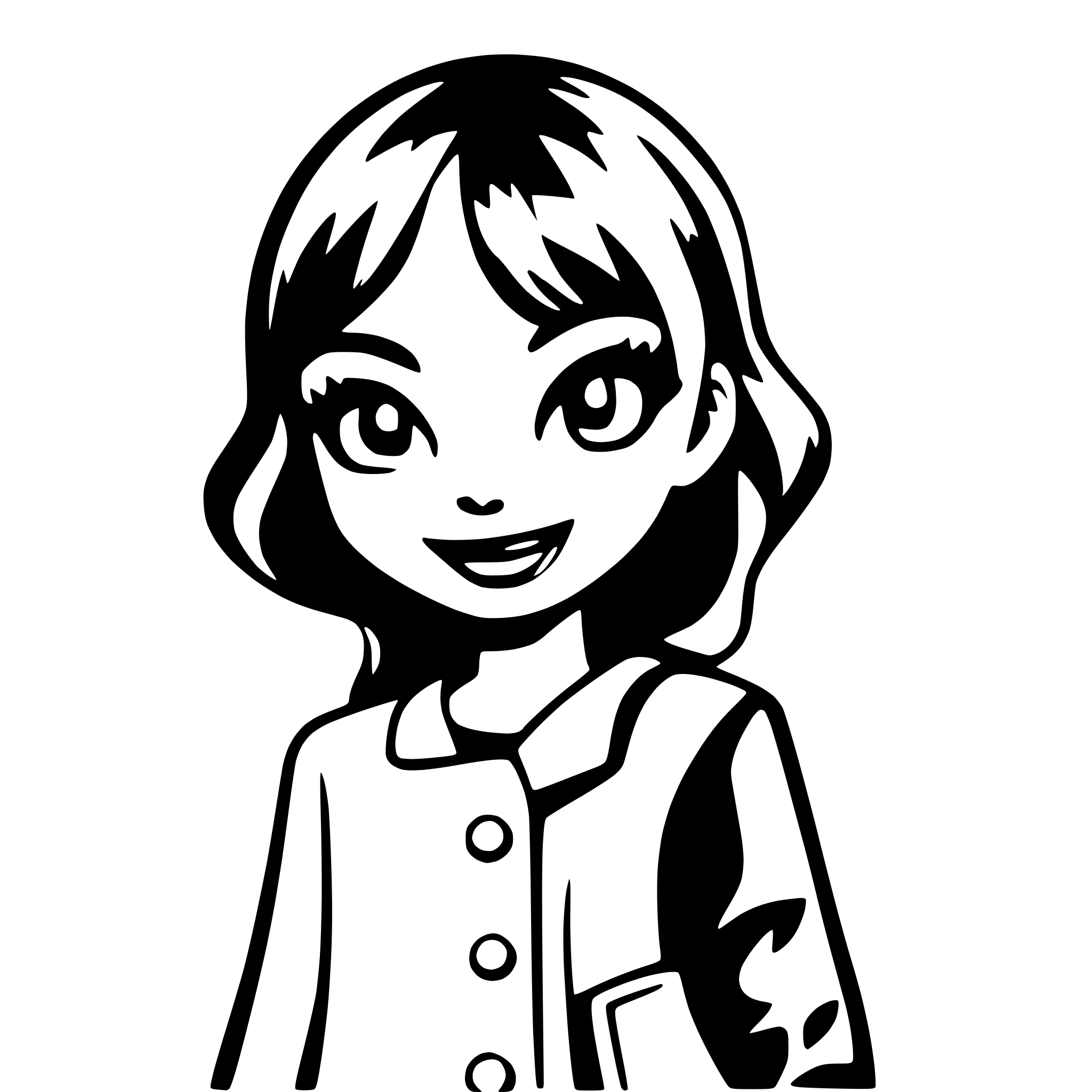 AI-generated SVG of a Number 1